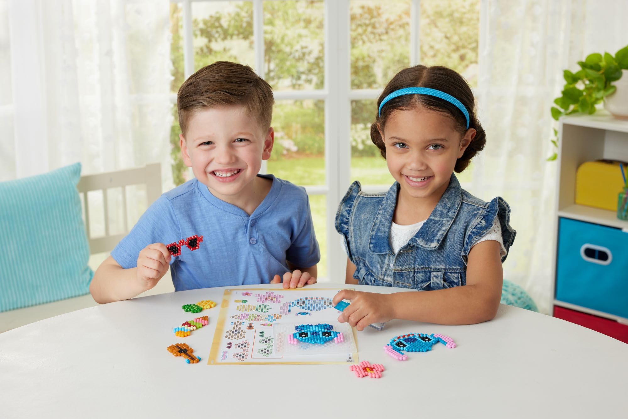 Aquabeads 35119 Stitch Keychain Craft Kit - Arts & Crafts Bead Set for Kids 4+