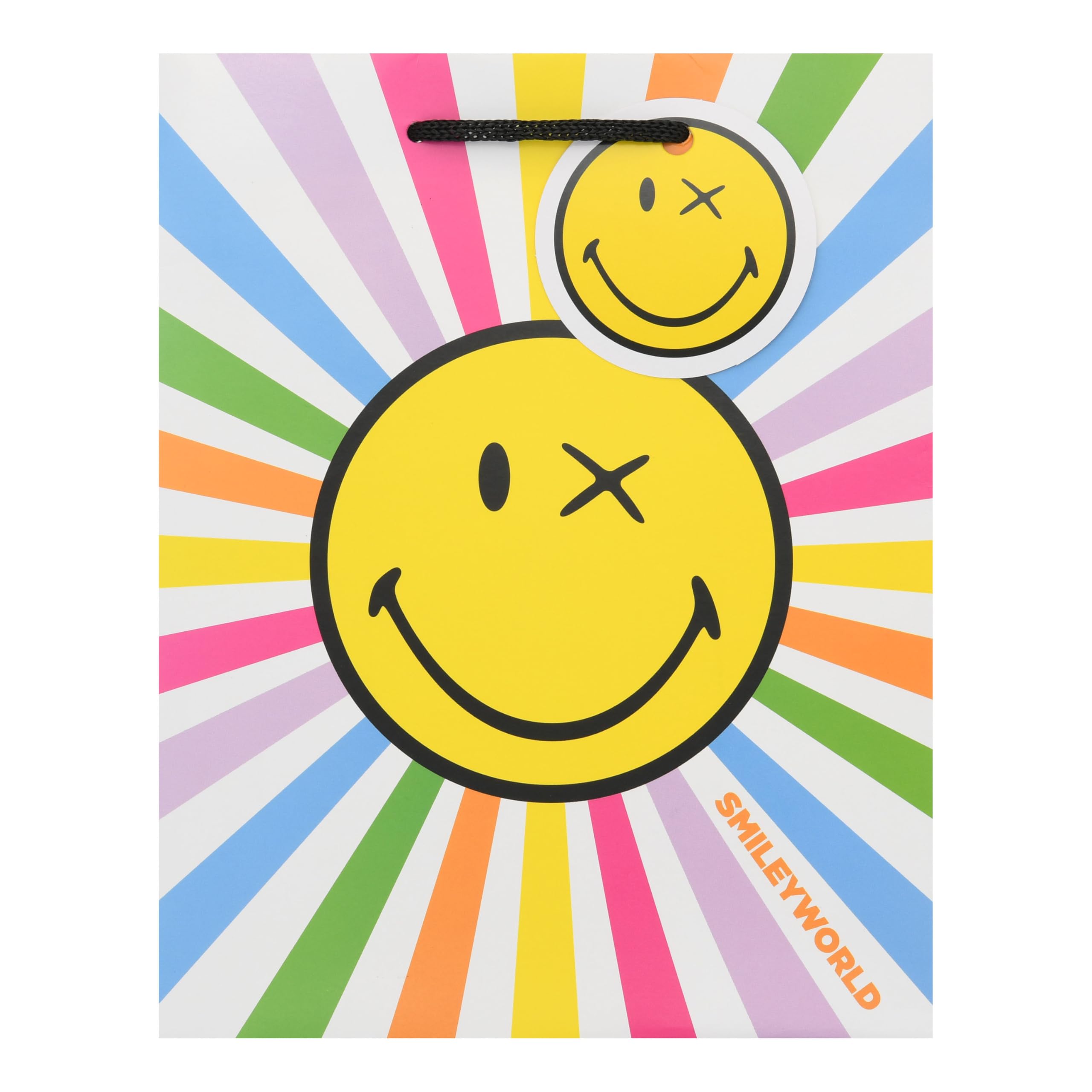 UK Greetings Medium Gift Bag for Her/Friend with Smiley Design | 19 x 23 x 8.9 cm 5