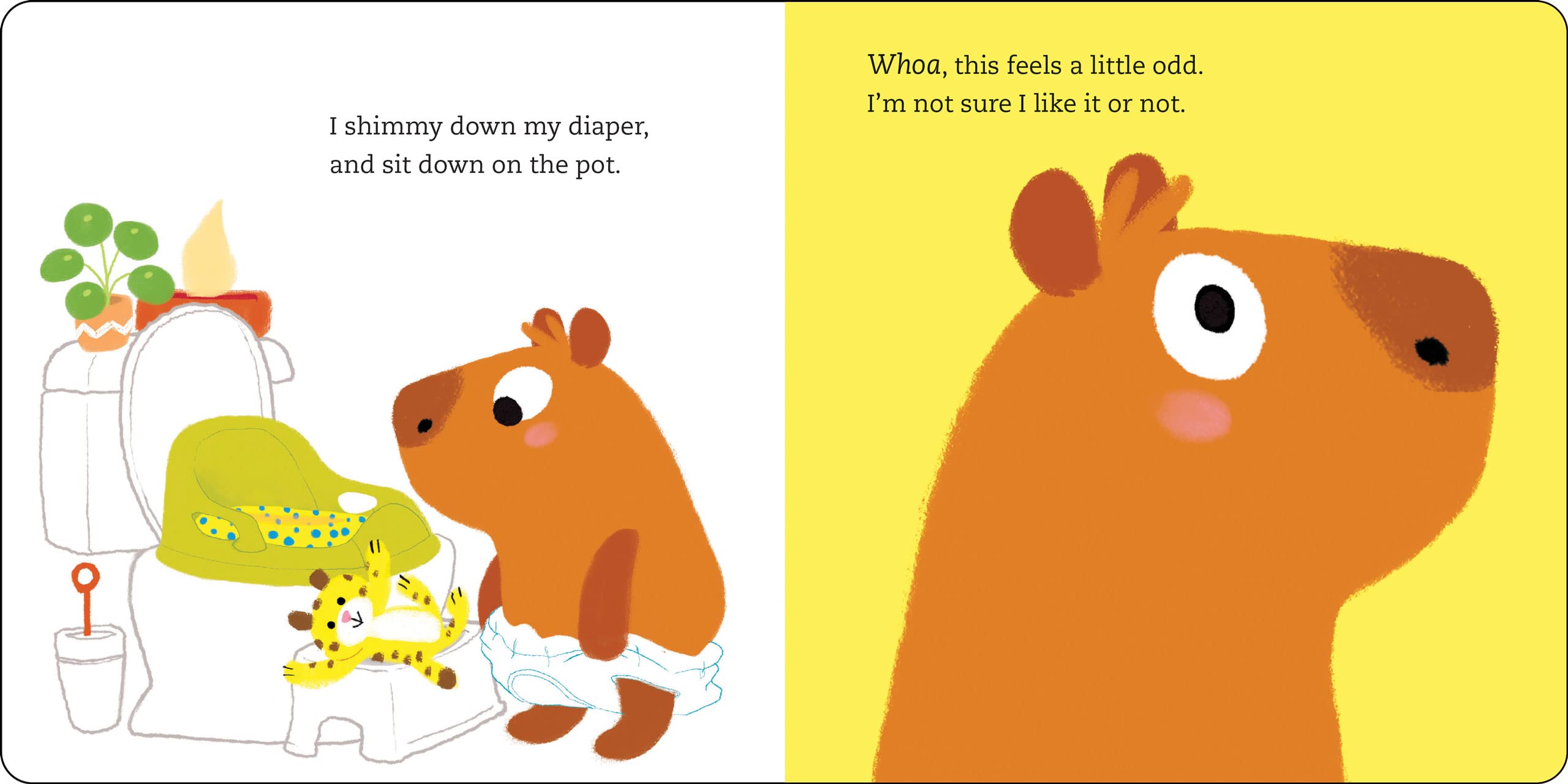 Peter Pauper Press Peek-a-Poo! I Can Potty and So Can You! Board Book for Ages 2+ 5