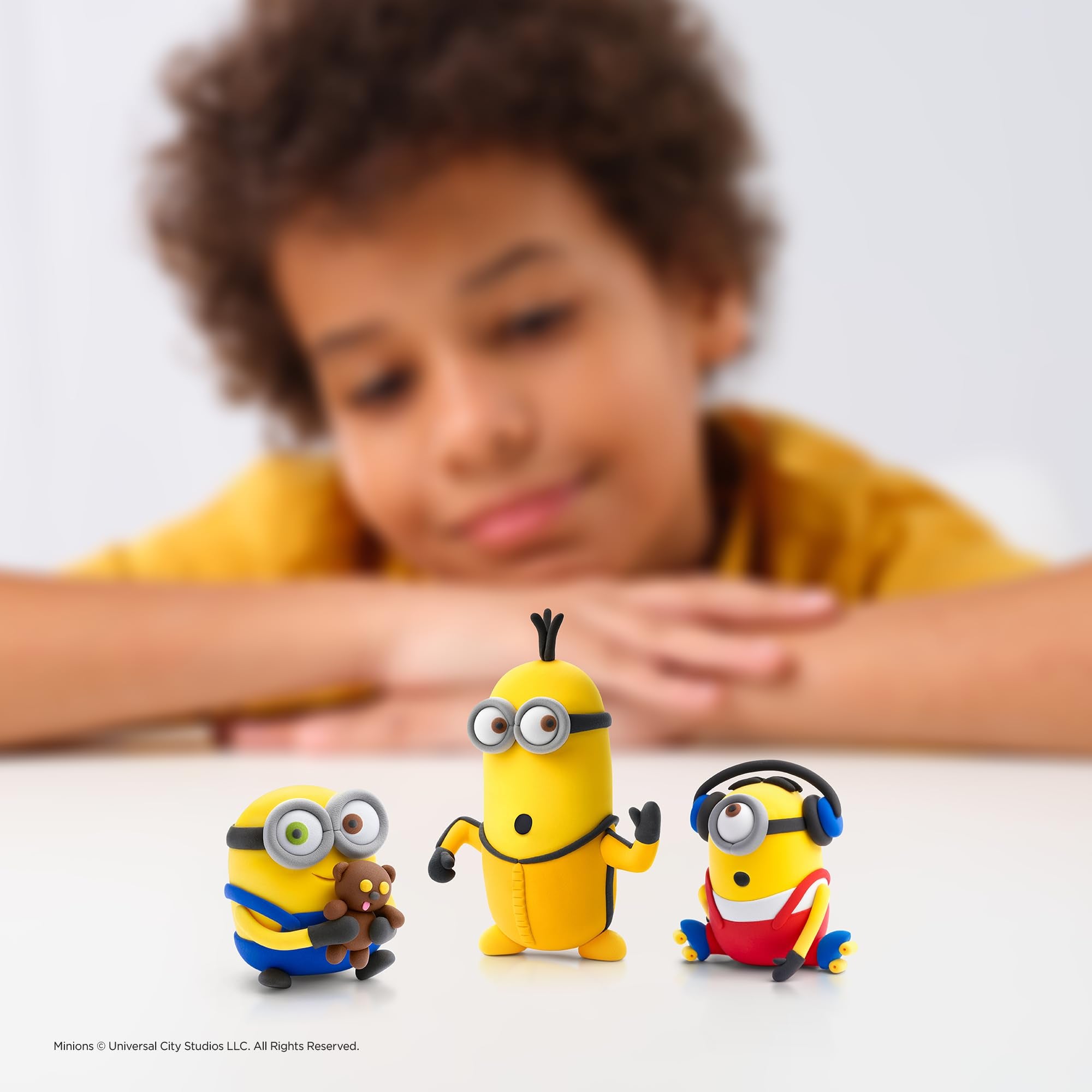 HEY CLAY Minions Set - 15 Cans Air Dry Clay with Sculpting Tools | Ages 3+ 7