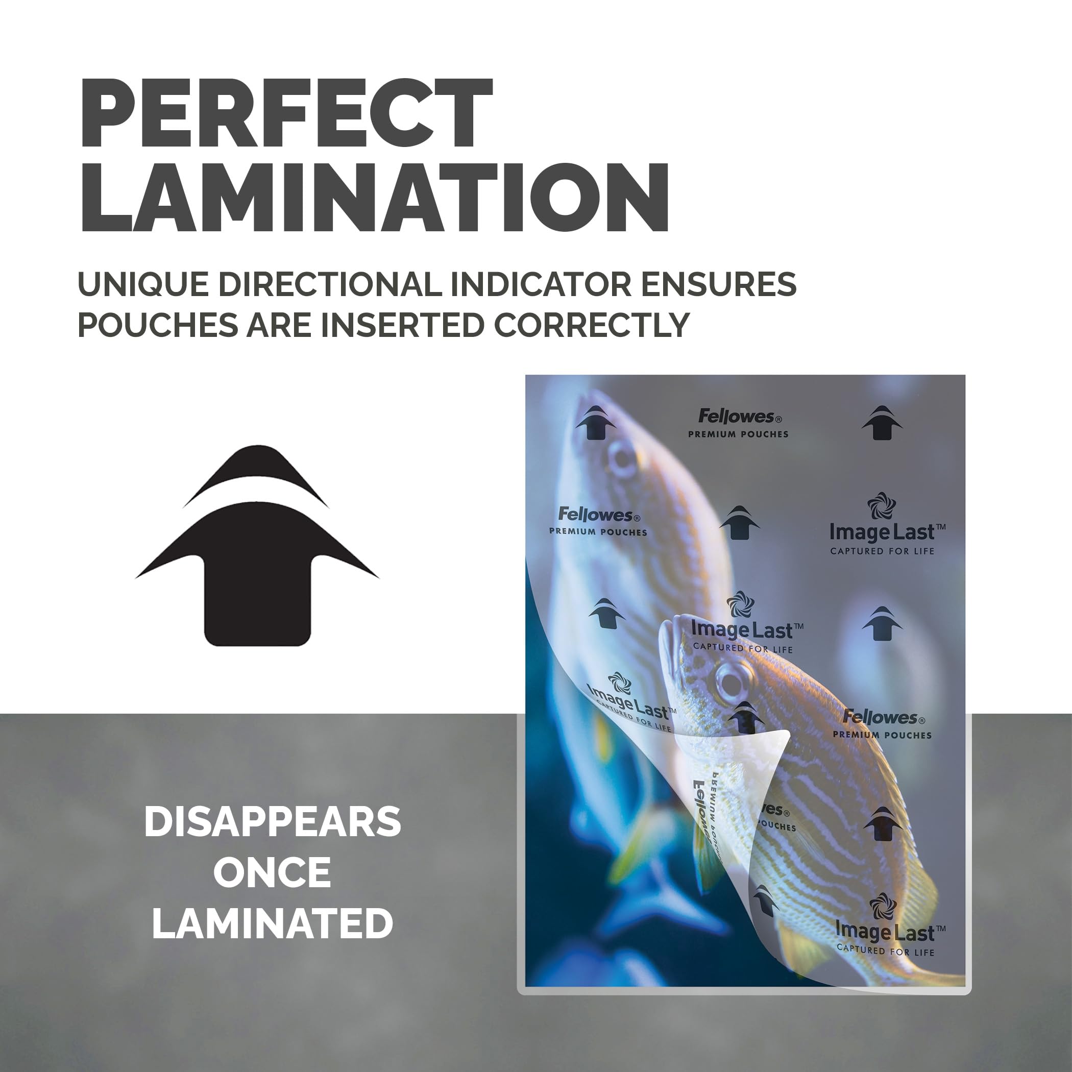 Fellowes A4 Laminating Pouches, 160 Micron (2 x 80 Micron), Gloss Finish, Pack of 100 5