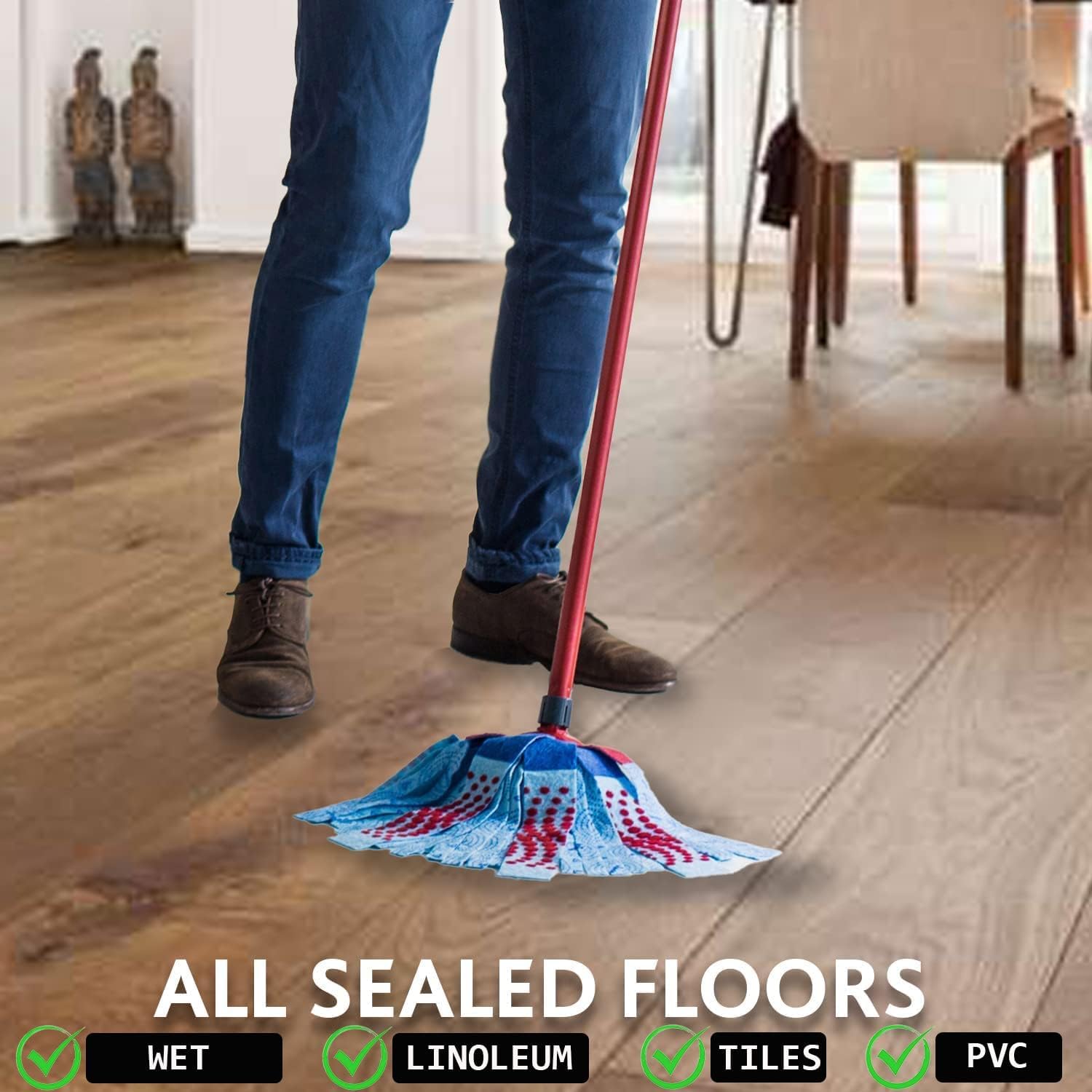 Vileda SuperMocio 3 Action Mop Ersatzkopf 5
