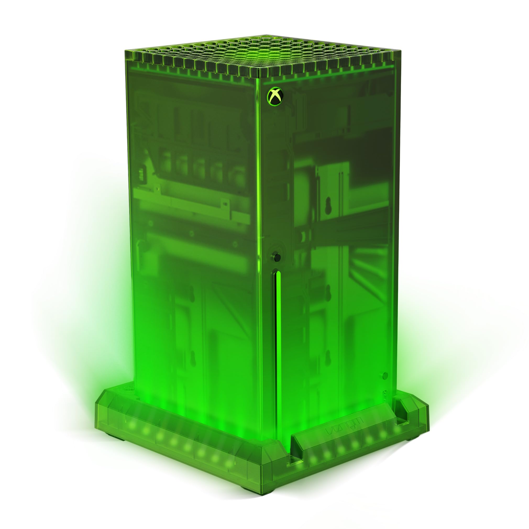 Venom X25 LED Console Stand for Xbox Series X - Translucent Green, Customizable Lighting 1