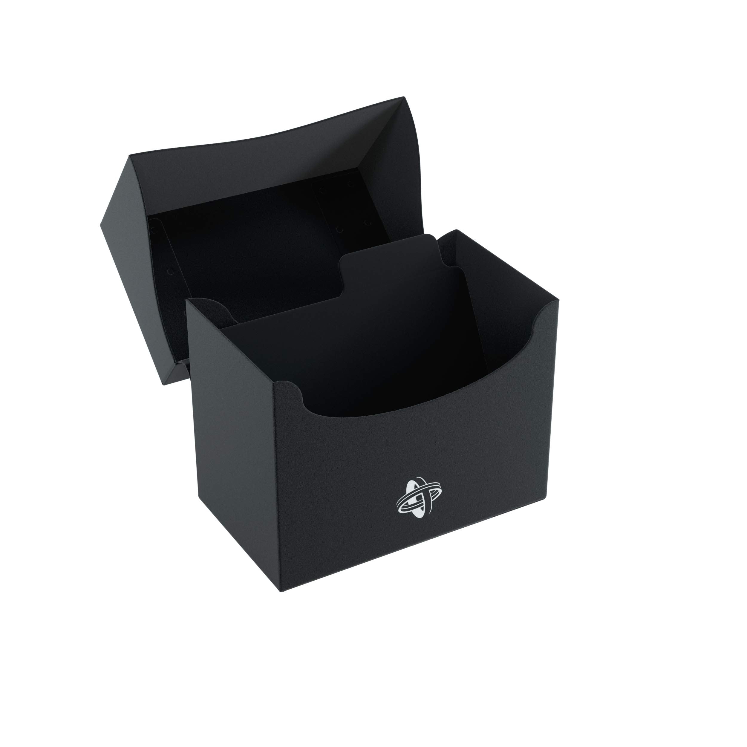 Gamegenic 80-Karten-Seitenhalter – Schwarz, für 80 doppelseitig gesleevte Karten, seitlich zu ladende Deckbox mit Cobra Neck-Technologie 15