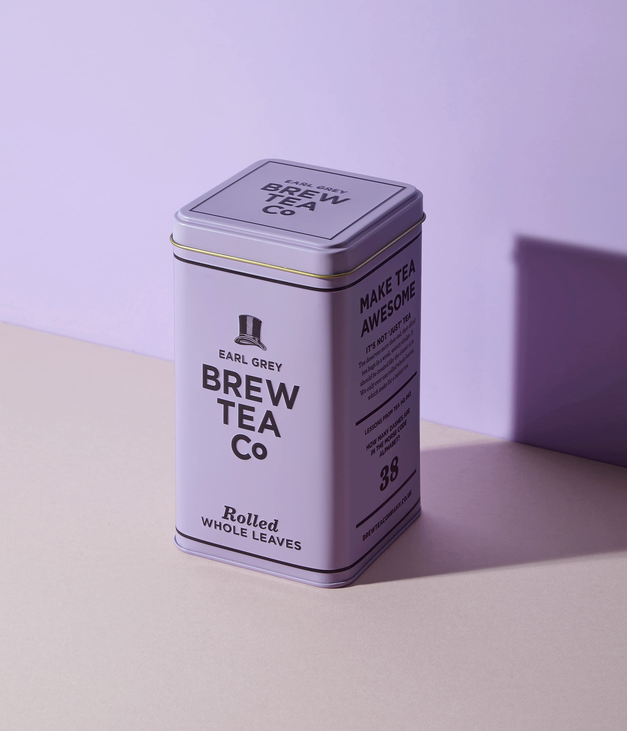 Brew Tea Co Earl Grey Loose Leaf Black Tea - Light & Fragrant, Bergamot Infused | 150g Tin 5