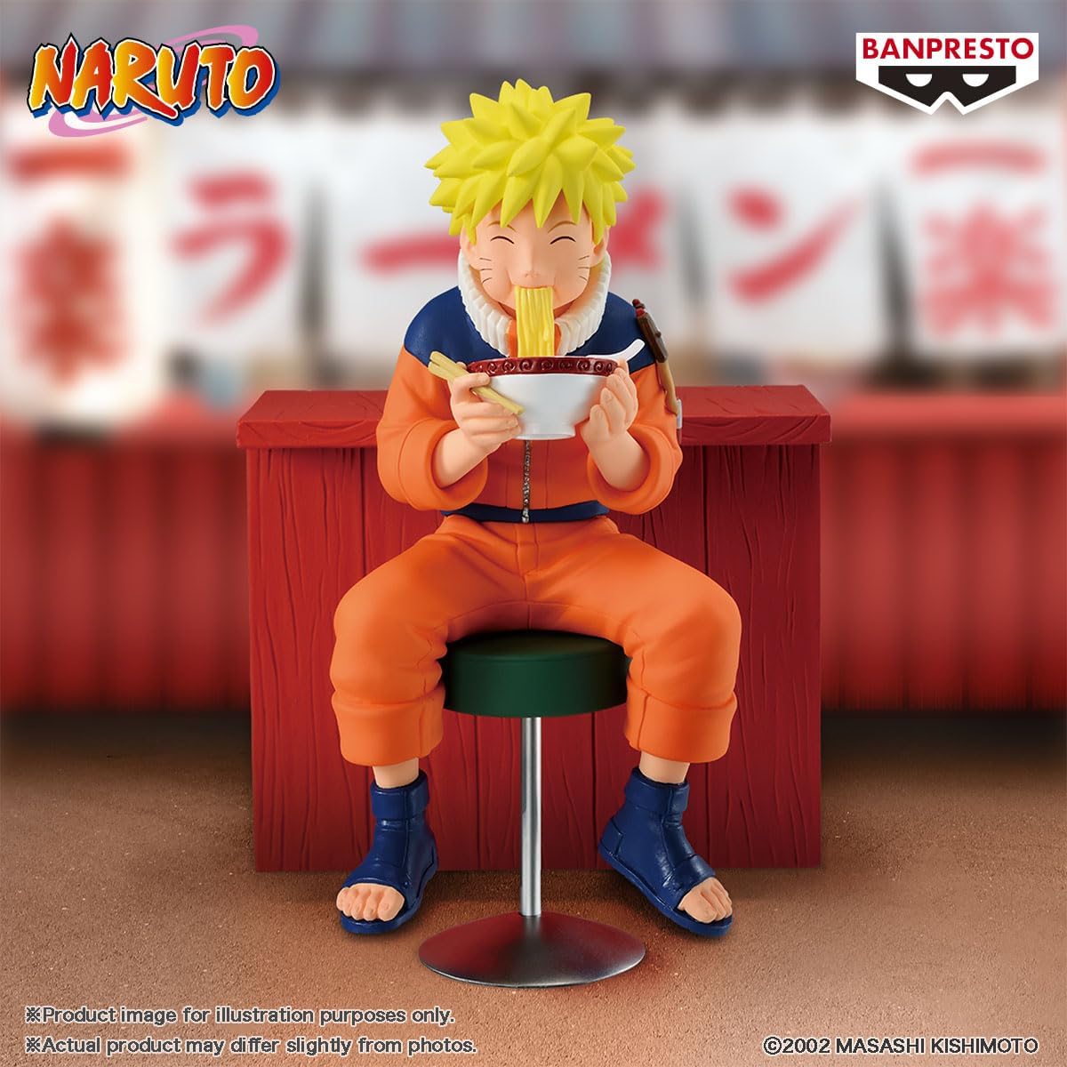 Banpresto Naruto Shippuden – Naruto Uzumaki Ichiraku Ramen-Szenenstatue (BPR89618) 6