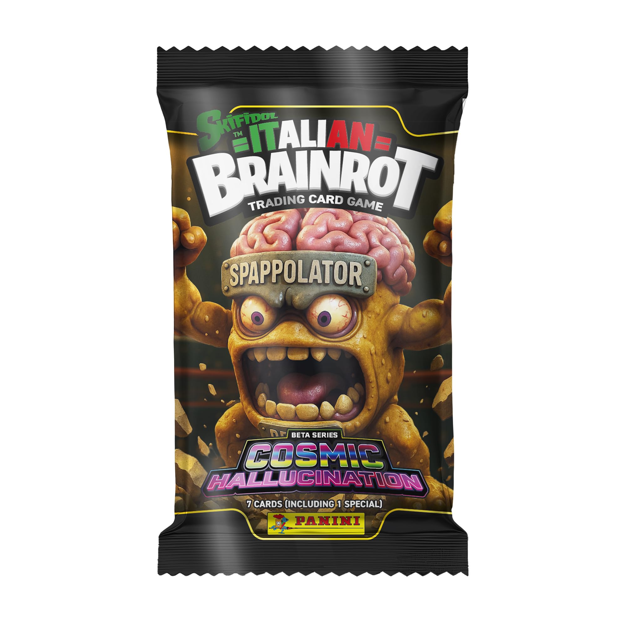Panini Skifidol Italian Brainrot Cosmic Hallucination Trading Card Collection Multipack 3