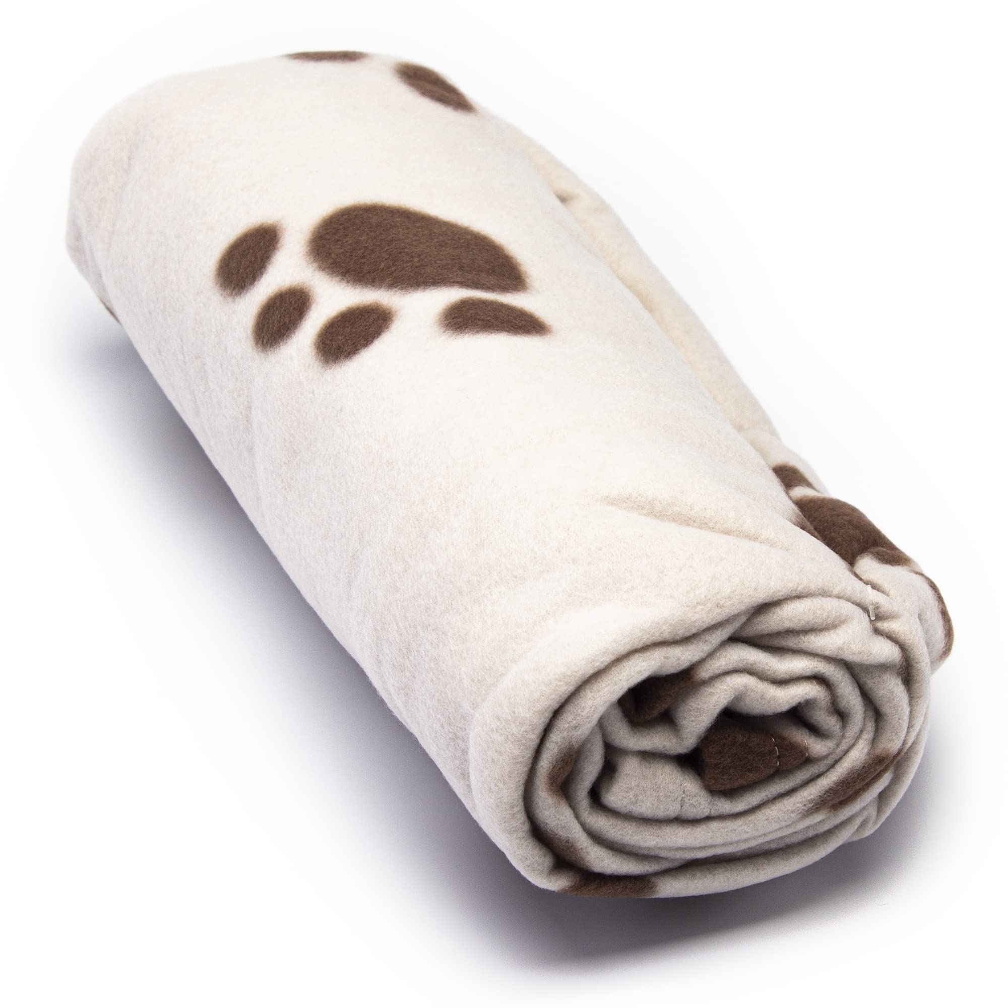 Petface Soft Cosy Fleece Comforter Paw Prints Blanket for Dogs | 100 x 70 cm 4