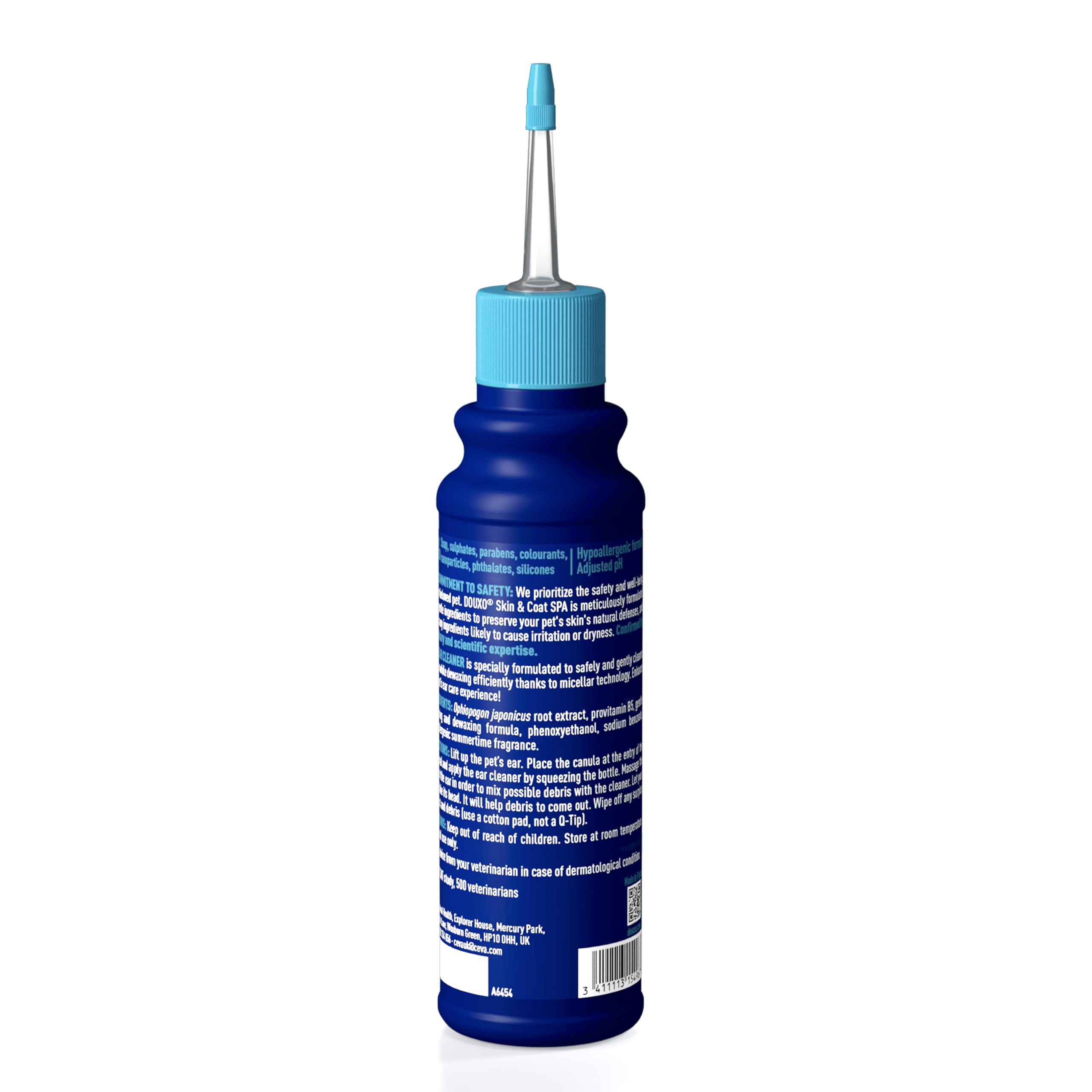 Douxo Skin & Coat SPA Ear Cleaner for Dogs and Cats - Micellar Wax Removal | 120 ml 8
