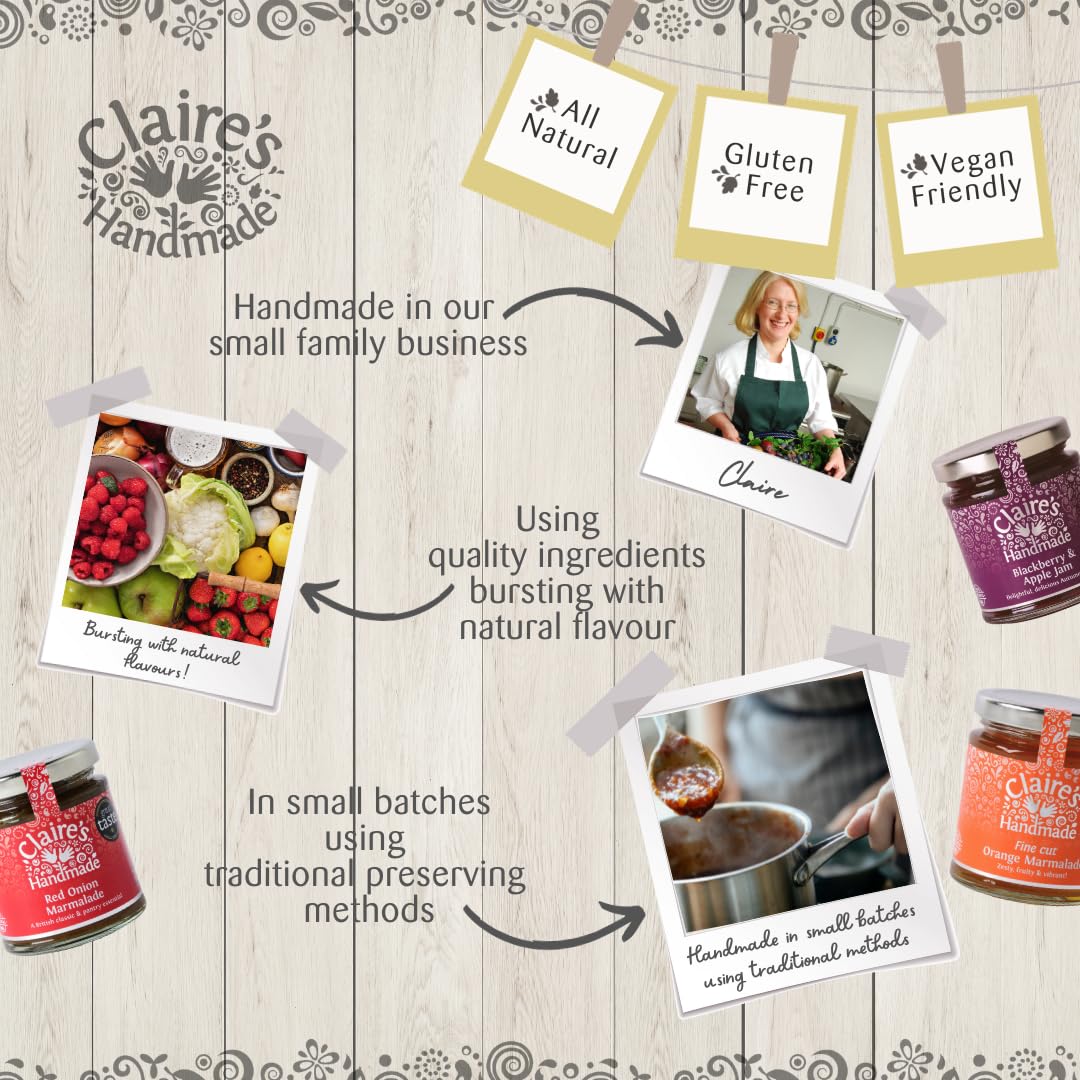 Claire's Handmade Ginger and Orange Marmalade - Uplifting Ginger Root Flavor | 227g Jar 5