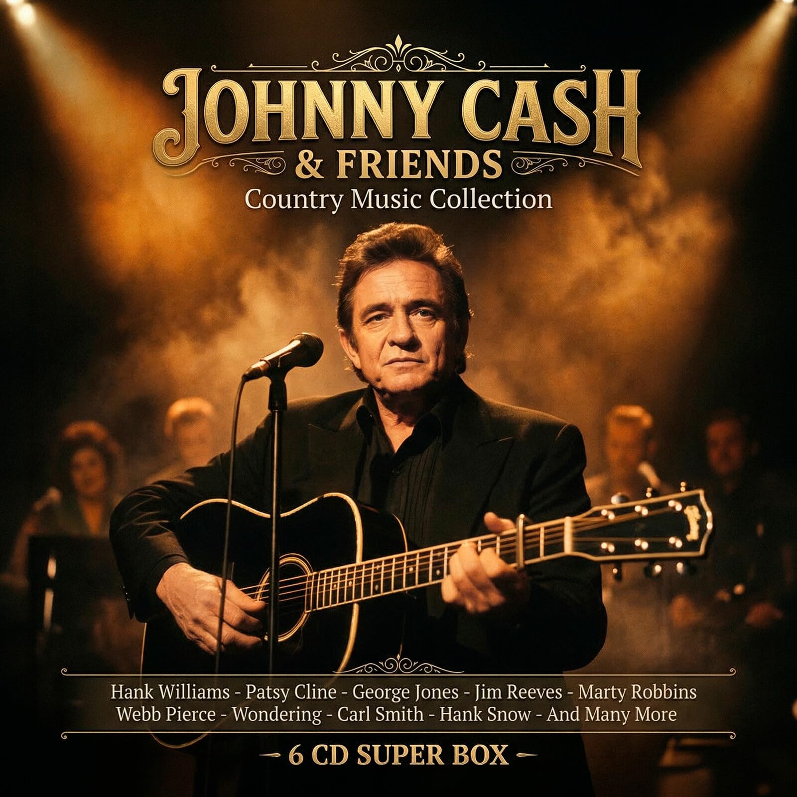 Various Artists - Johnny Cash & Friends - Country Music Collection [6 CD Box Set]