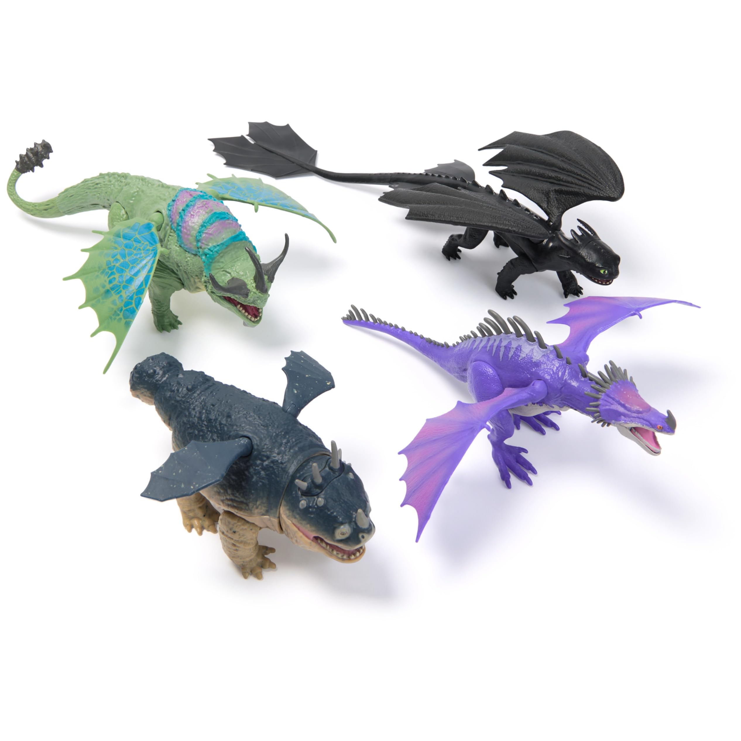 Dreamworks Dragons Toothless Action Figure - 23 cm, Moving Wings/Legs | Ages 4+ 8