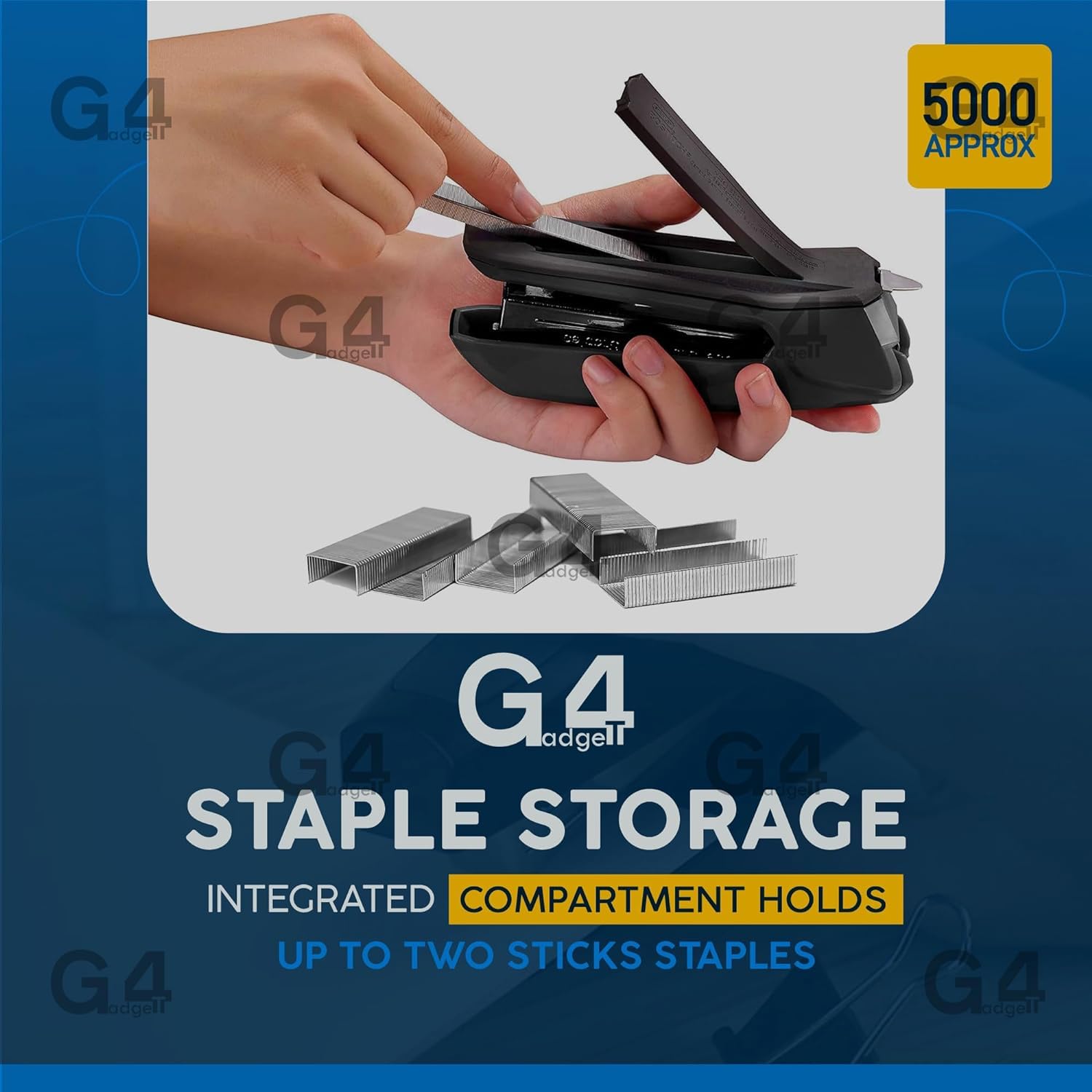 5200 x 24/6 No.16 Standard Staples - 24/6mm Staples for Desktop Staplers an 5