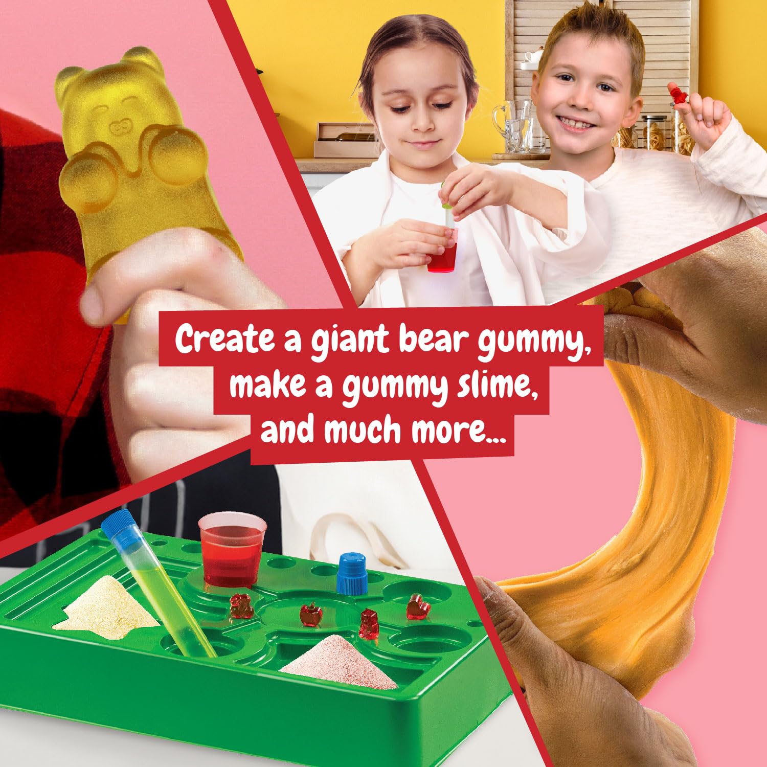 Science4you Gummy Sweets Lab for Kids – Candy Making Kit with 19 Shapes & Flavors 5