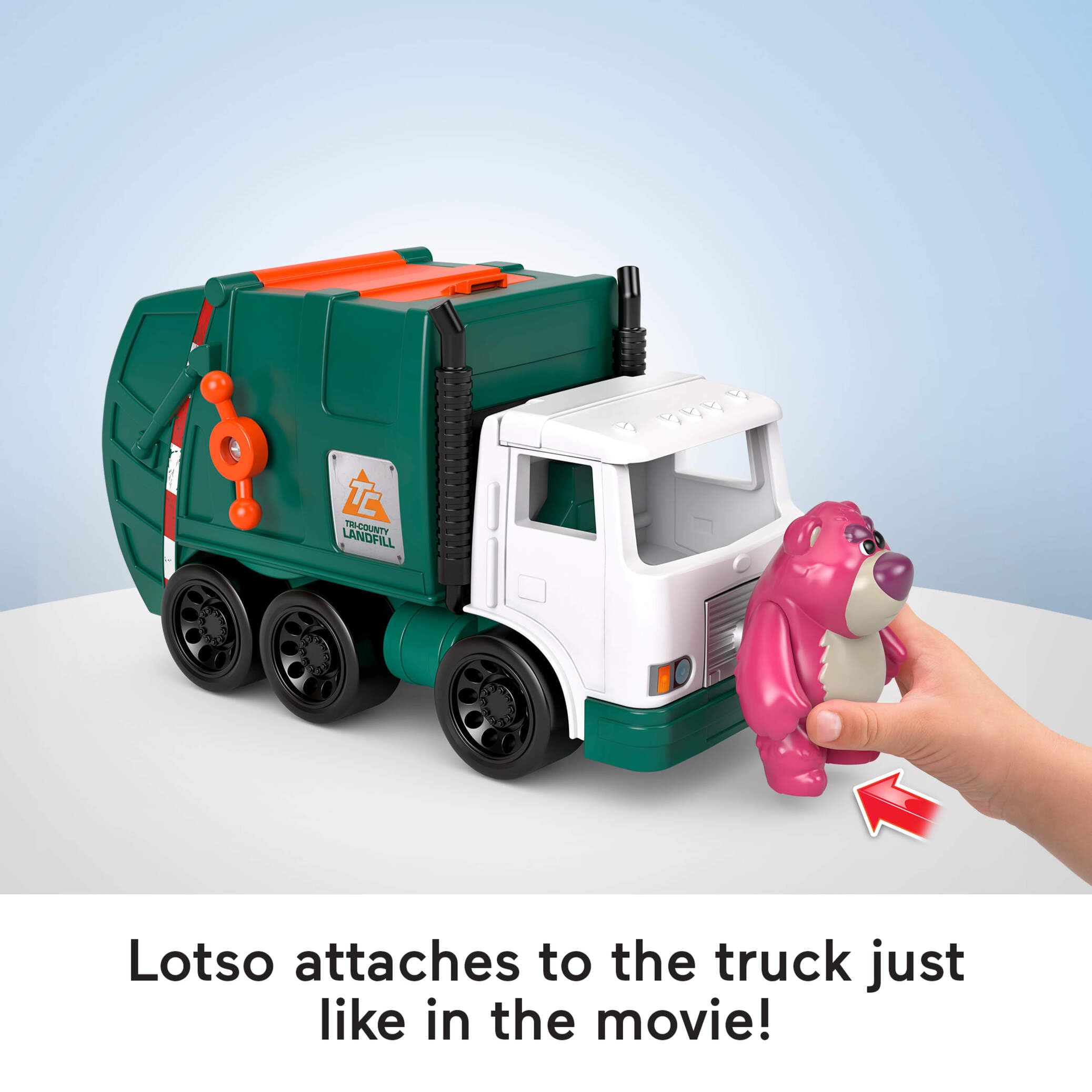Fisher-Price Imaginext Disney and Pixar Toy Story Garbage Truck Playset with Woody, Buzz Lightyear, Lotso, and Alien Figures 4