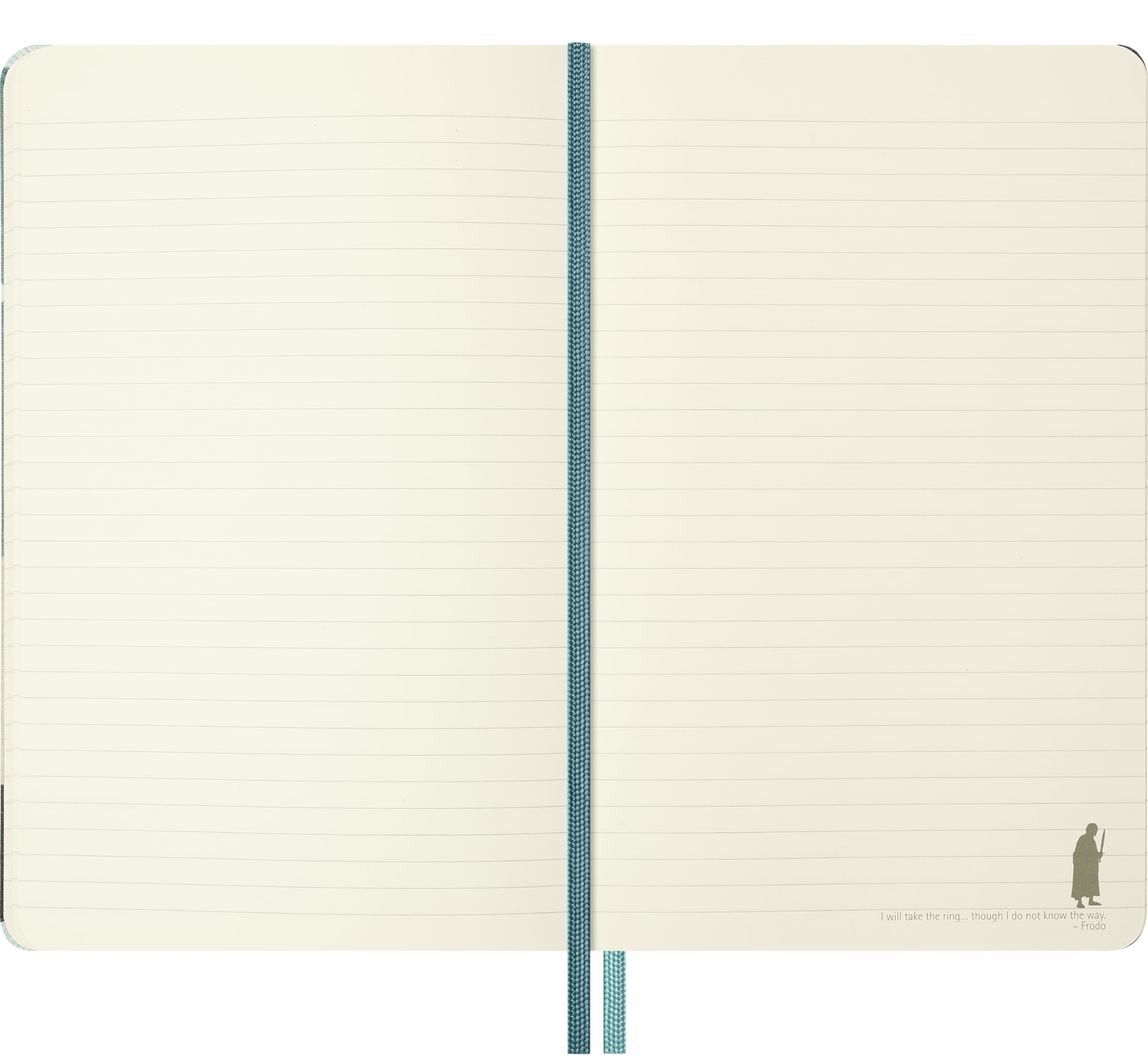 Moleskine The Lord of the Rings Aragorn Lined Notebook - Large 13x21cm Hardcover 4
