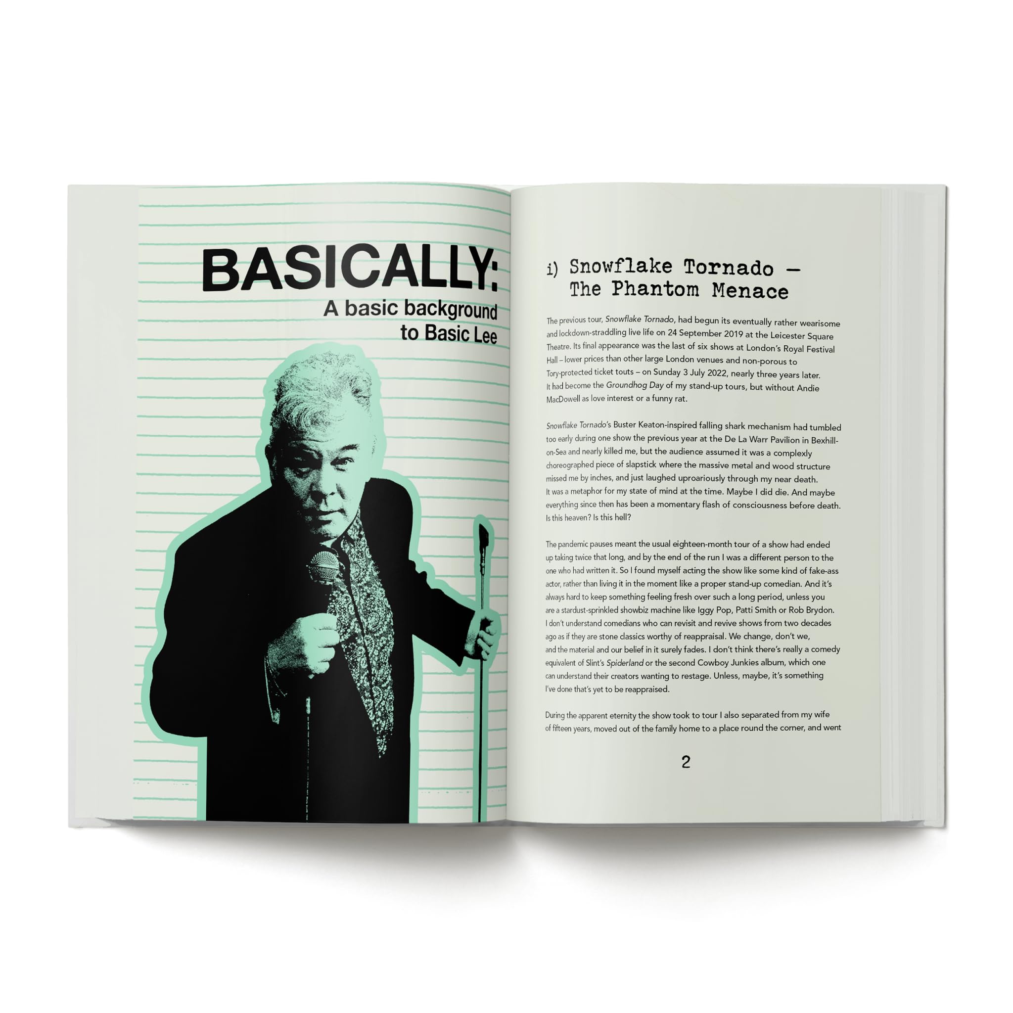 Stewart Lee: Basic Lee - Live At The Lowry 2024 [Limited Edition DVD+CD+Book] 3