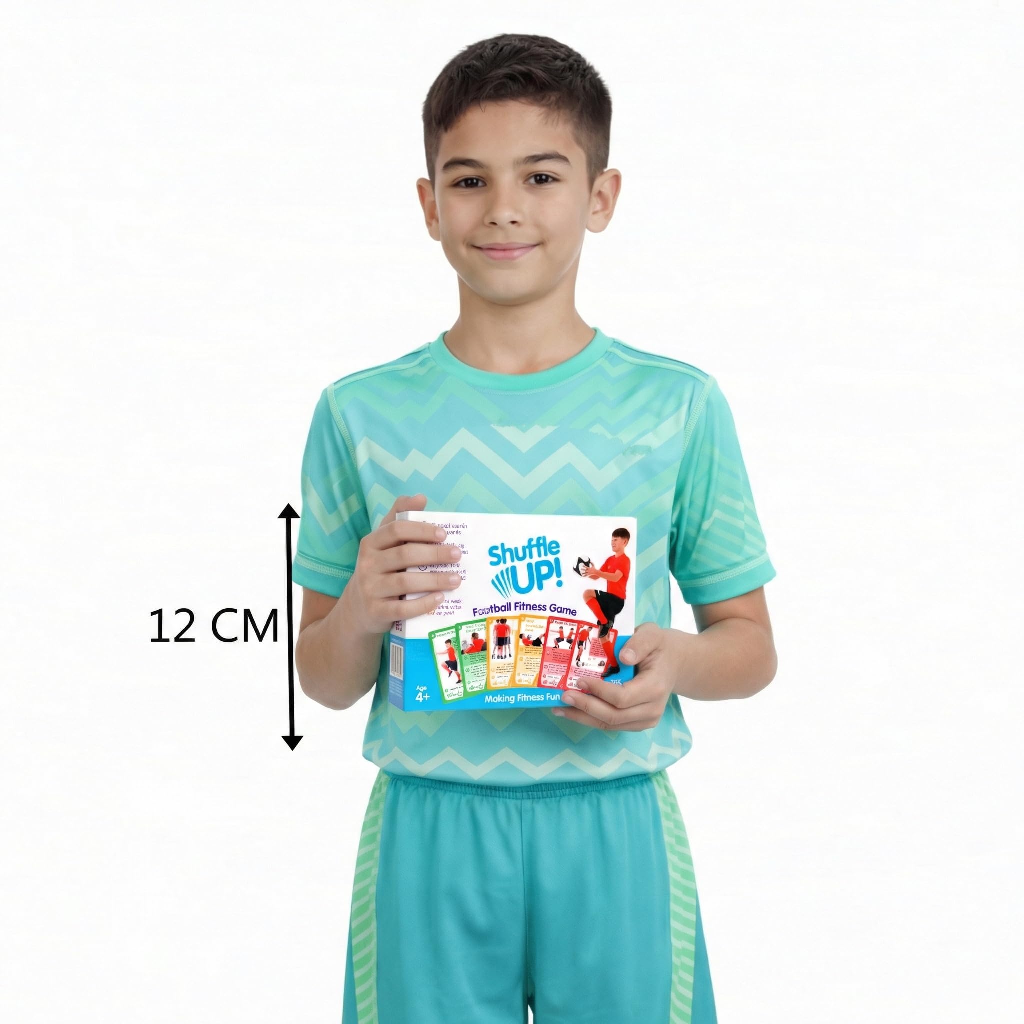 Shuffle Up Football Games - Active Card Game for Kids with 70+ Skills | Multicolor 7