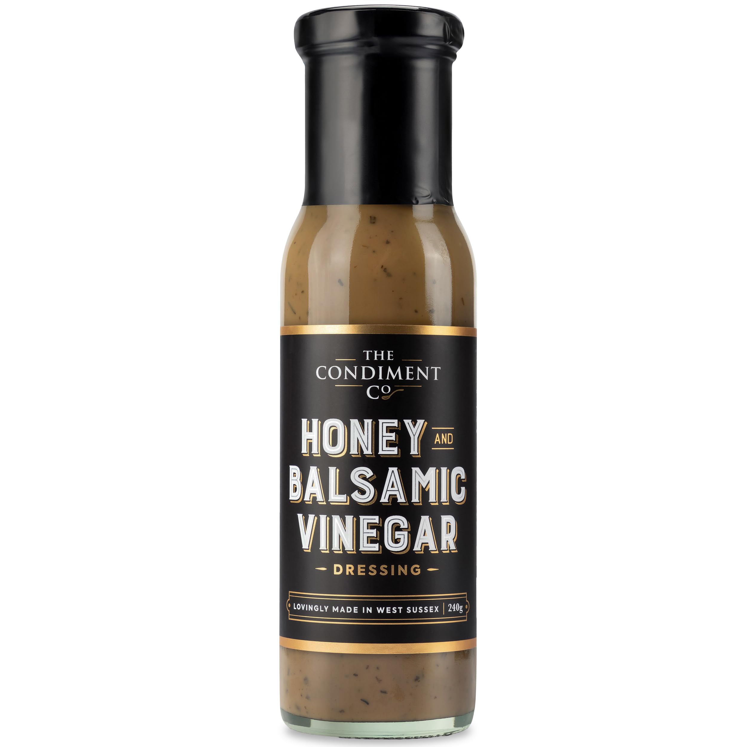 The Condiment Company Honey Balsamic Vinegar Dressing - Sweet & Spicy Glaze | 240g