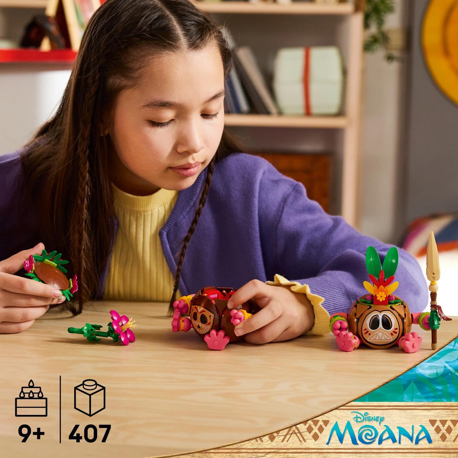 LEGO Disney Moana Kakamora Building Set 43293 | Ages 9+ | Includes 2 Figures & Accessories 3