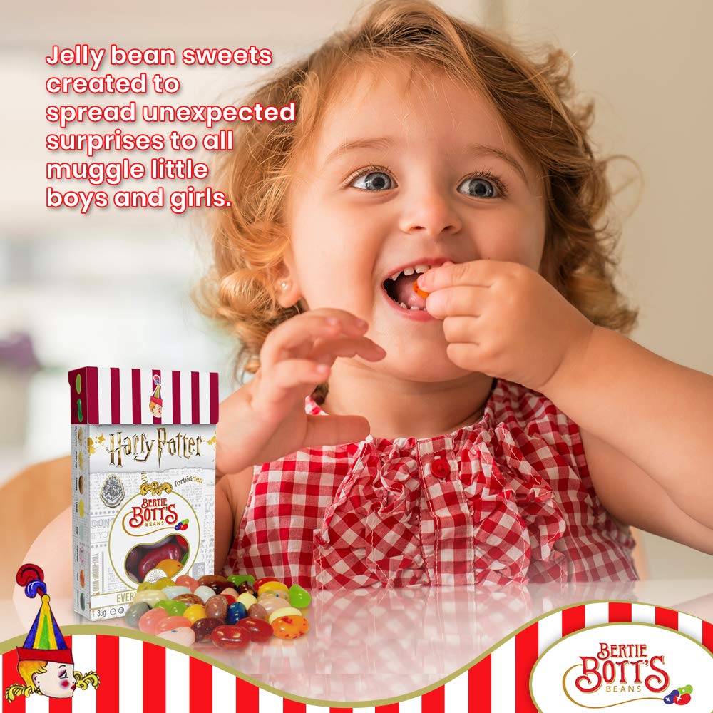 Jelly Belly Harry Potter Bertie Bott's Beans Flipbox | 35g | 10 Flavours 3