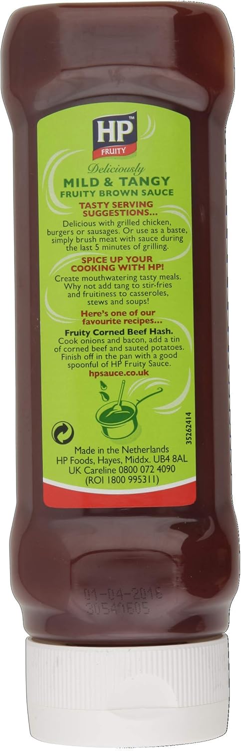 HP Sauce Mild-würzige fruchtige braune Sauce, 470g 3