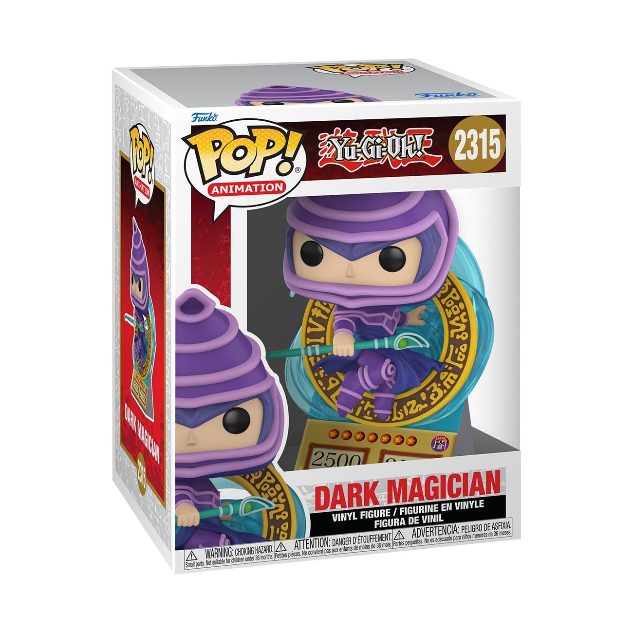 Funko Pop! Yu-Gi-Oh! Dark Magician Vinyl Figure - 3.75 in | Model 86607
