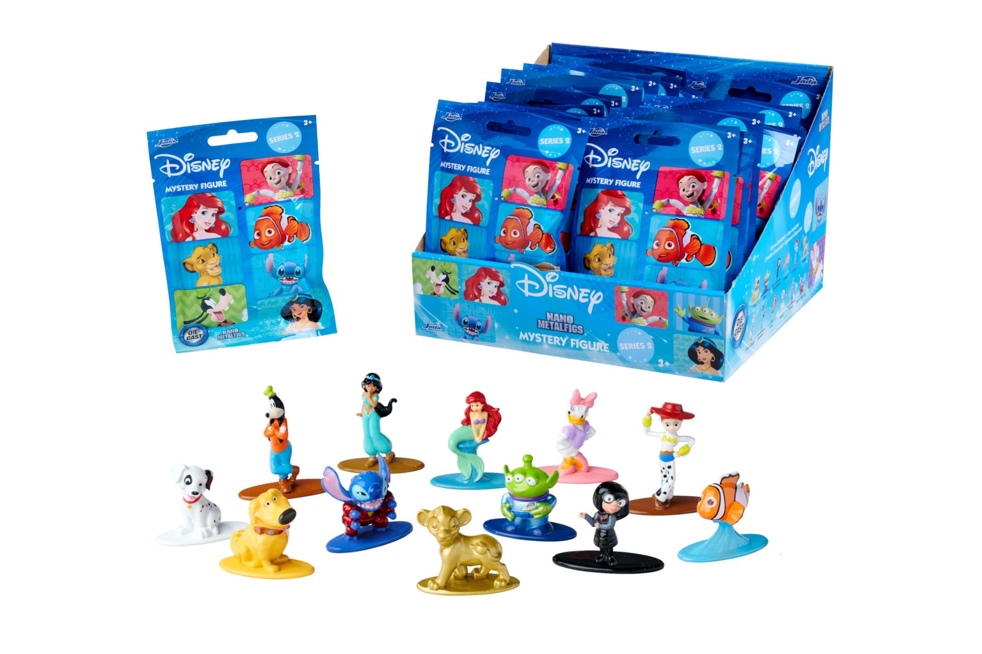 Jada Disney Ariel Nano Metal Figure - 1:65 Scale Die Cast | 4cm Tall