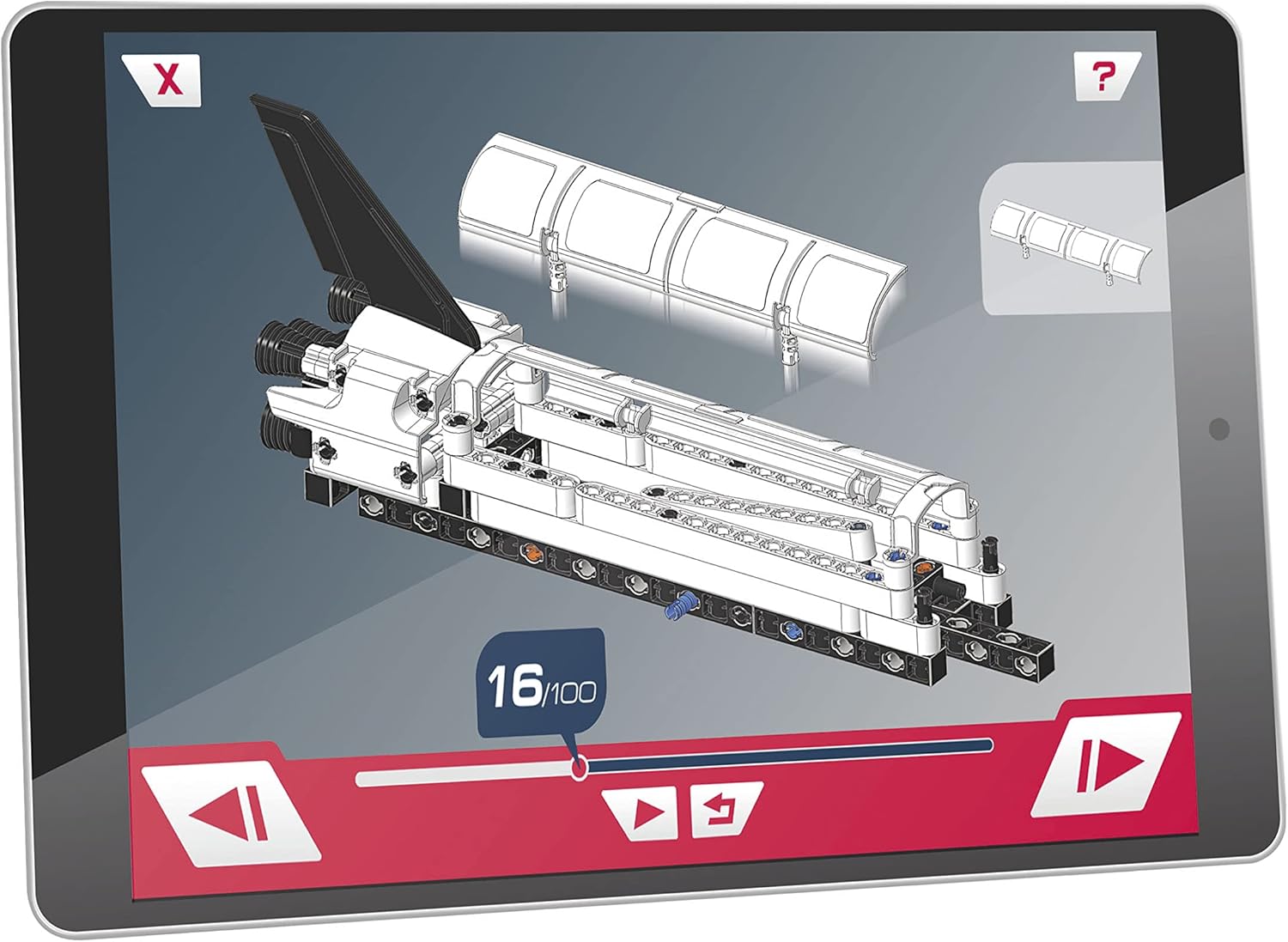 Clementoni NASA Floating Shuttle - Educational Space Model Kit for Kids 8+ 4