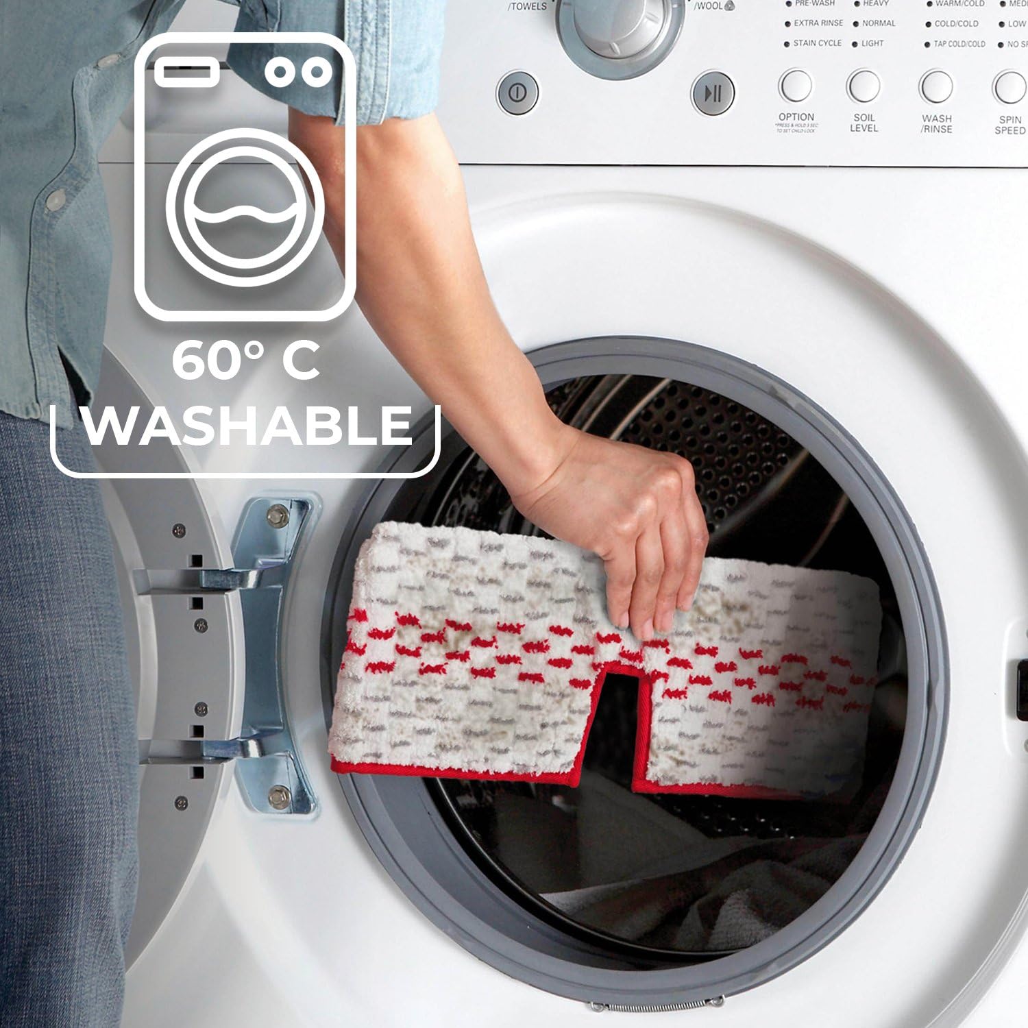 Vileda 1-2 Spray Max Mop - Dual-Sided Microfibre Head | Refillable 650ml Tank | Washable Pad 6