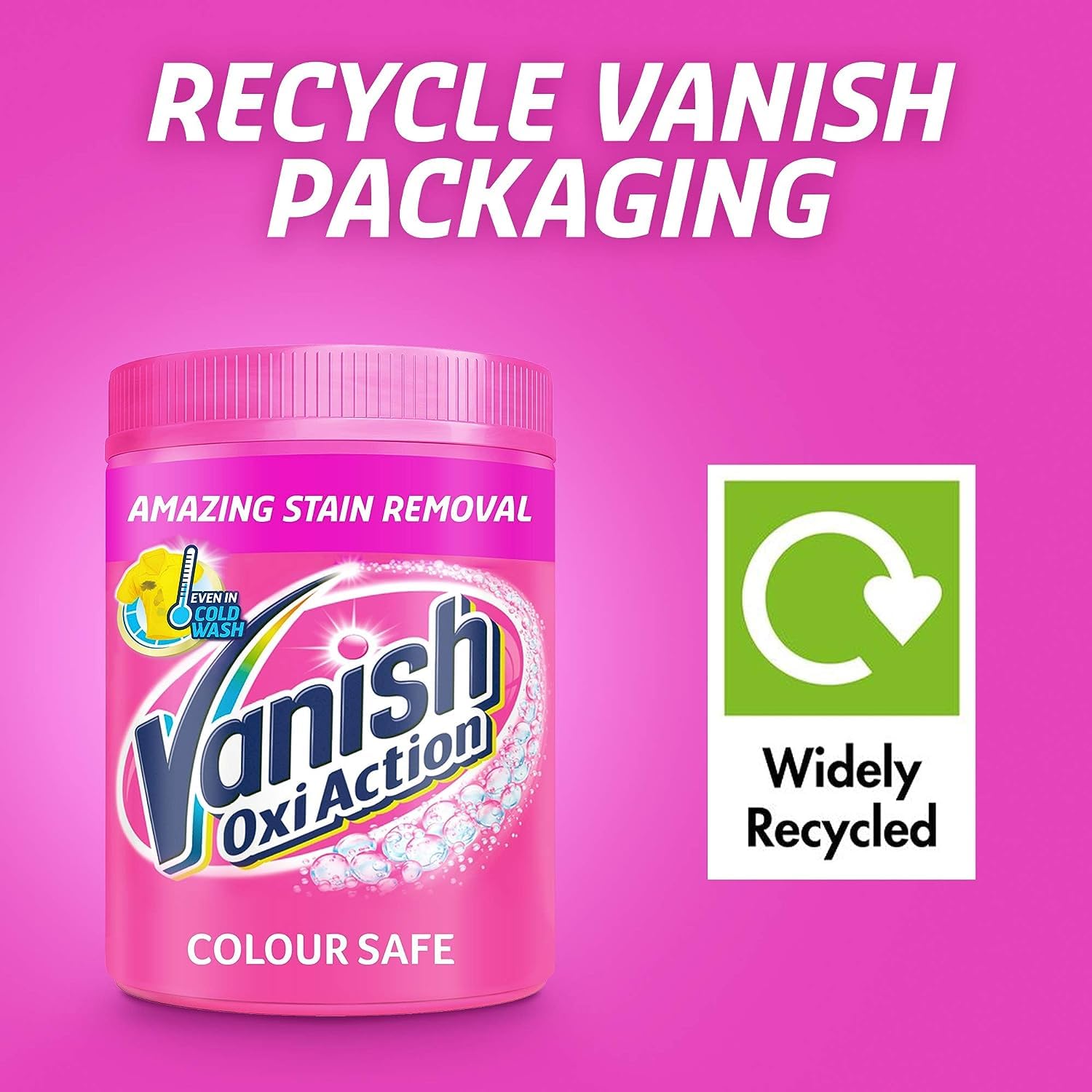 Vanish Oxi Action Laundry Stain Remover Powder - For Colours & Whites | 1kg 7