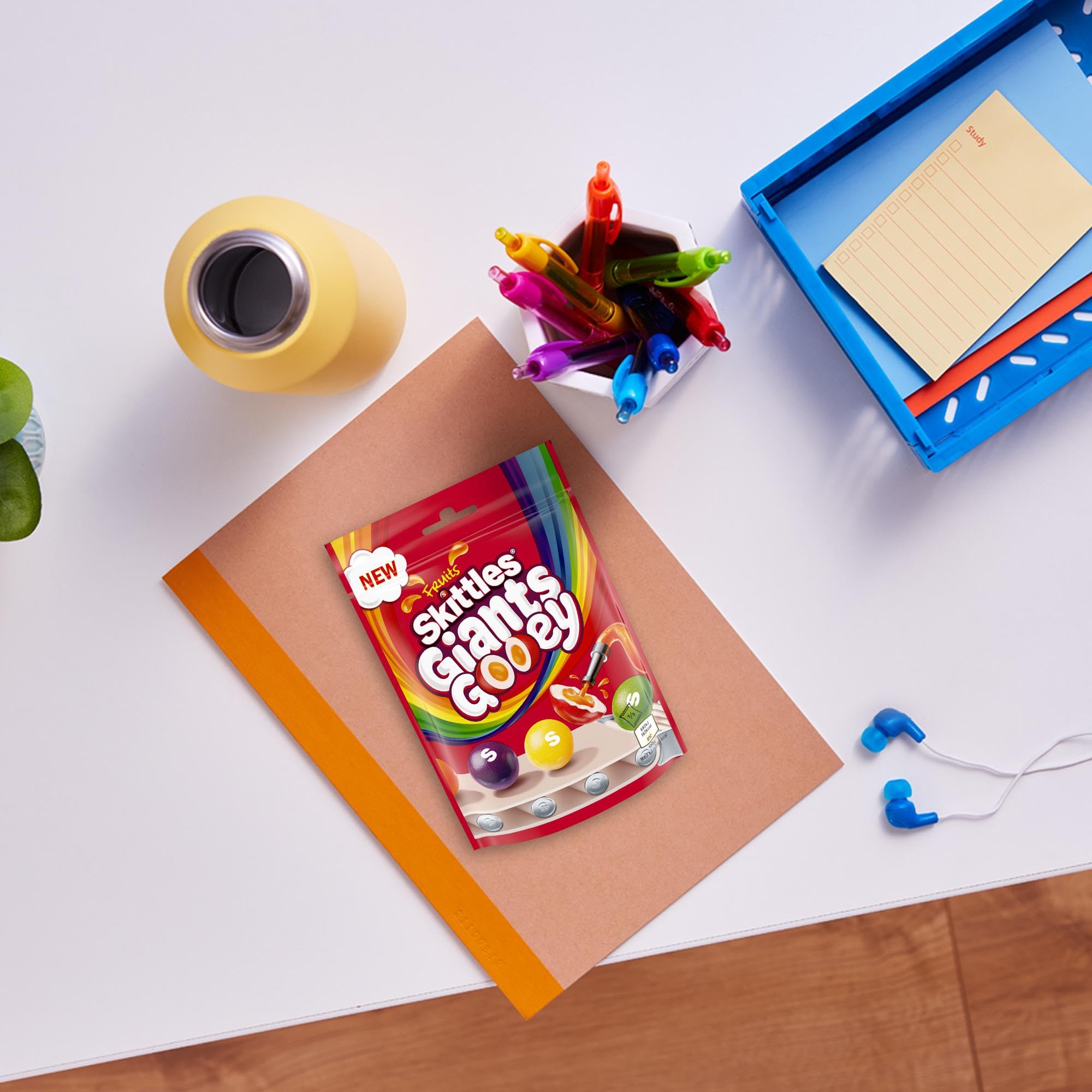 Skittles Giants klebrige vegane Süßigkeiten zum Teilen, 125 g 5