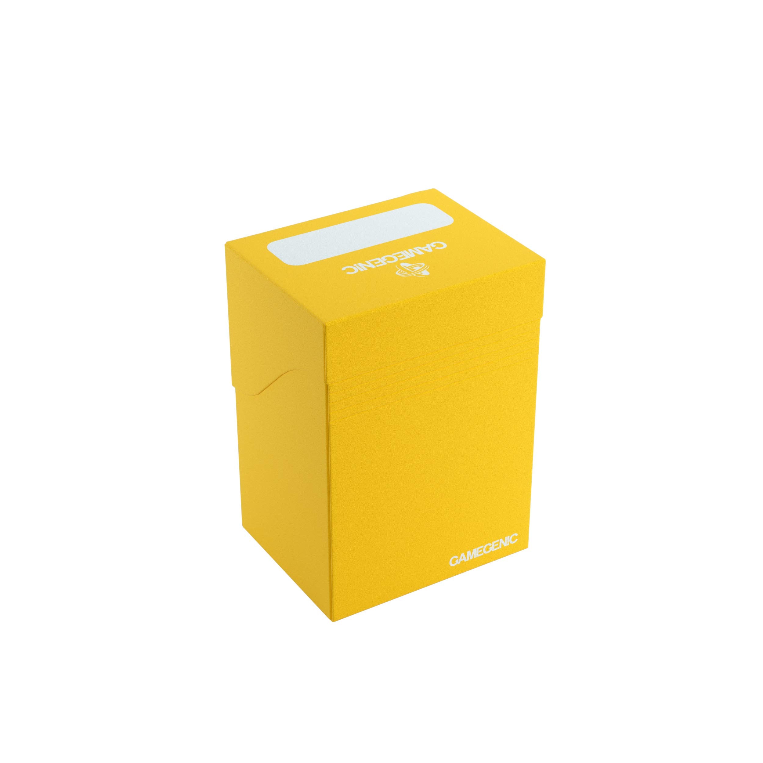 Gamegenic 80-Karten-Deckhalter – Gelbe TCG-Deckbox für Magic, Pokémon, Yu-Gi-Oh!