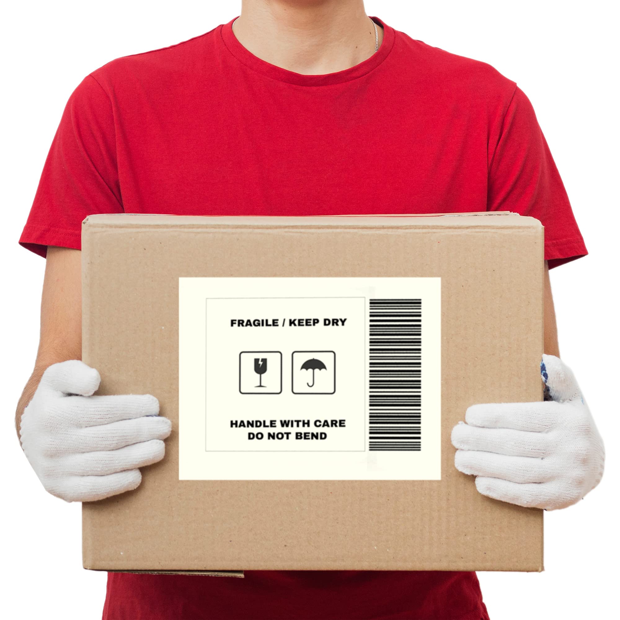 iSOUL Address Labels - 525 Total Labels | 21 Per A4 Sheet | Matte White Self-Adhesive 6