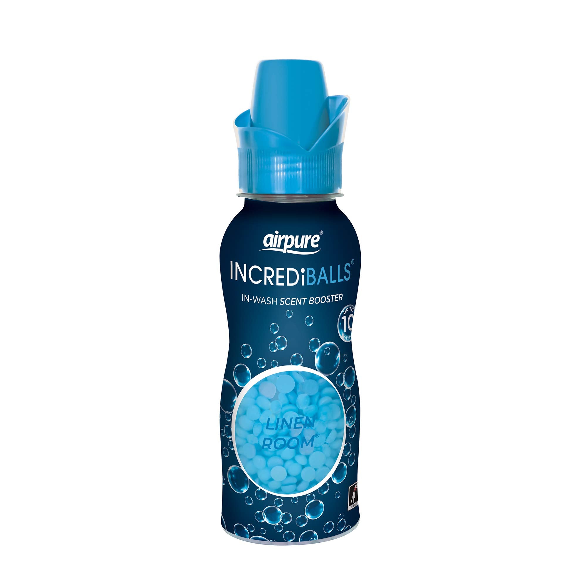 airpure INCREDiBALLS In-Wash Scent Booster Beads - Linen Scent | 10 Loads