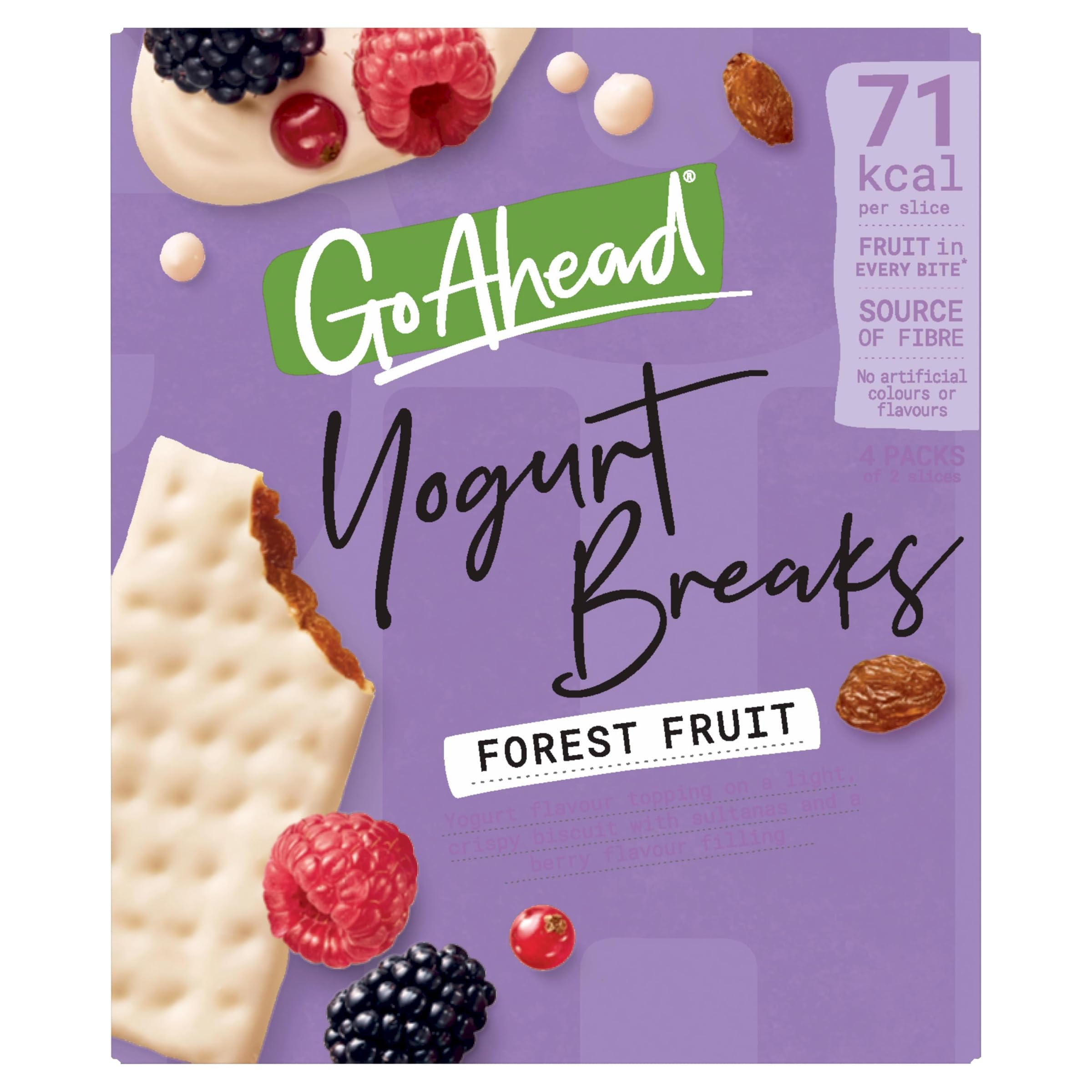 Go Ahead Waldfrucht-Joghurt-Breaks, 4 Riegel, 142 g 4