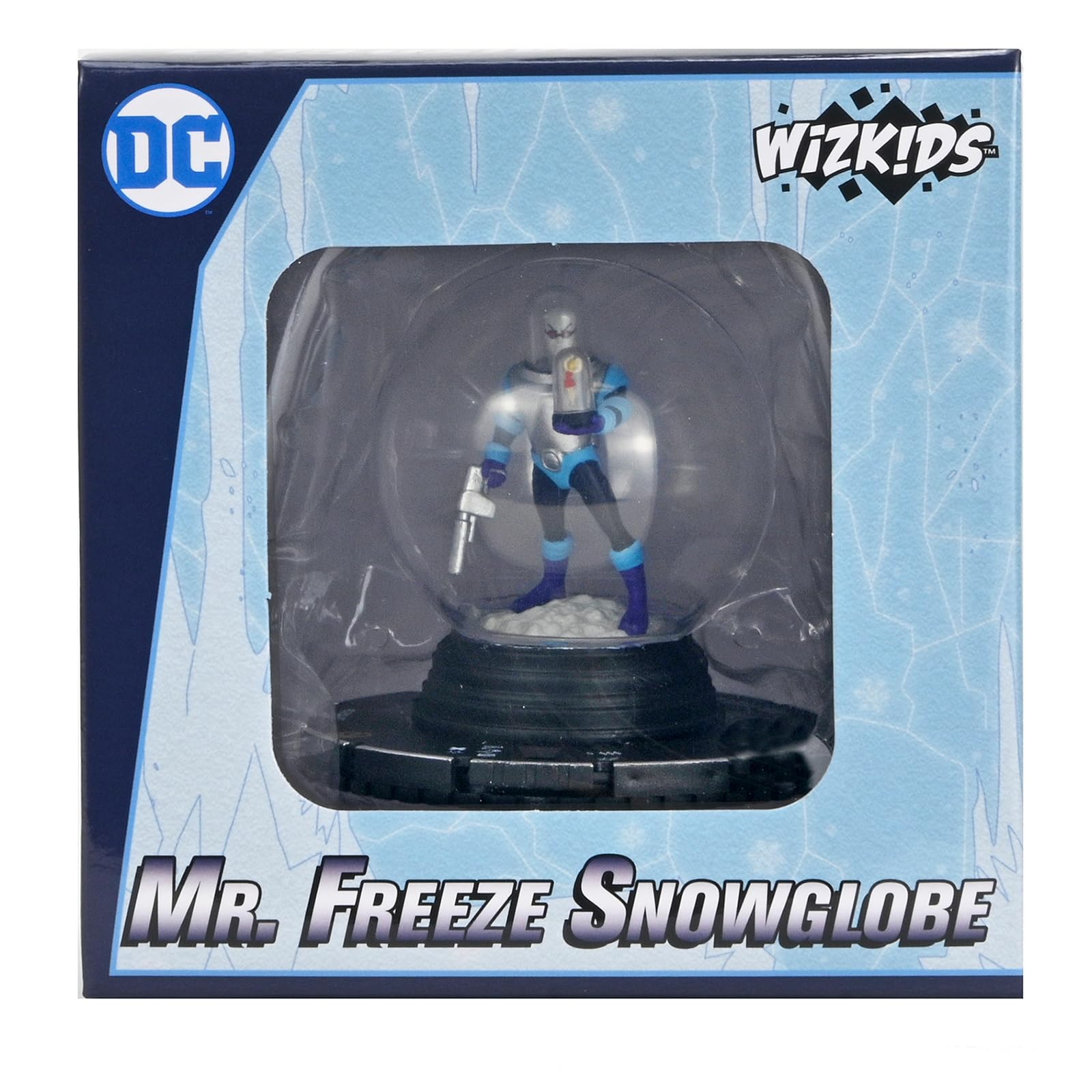 WizKids HeroClix Iconix Mr. Freeze Snow Globe Figure | Pre-Painted Plastic | 4.8" Size