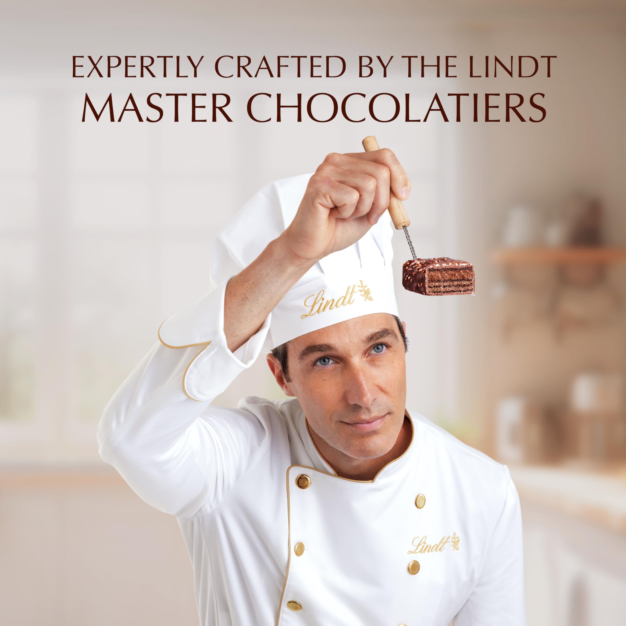 Lindt Choco Wafer Milk Chocolate & Hazelnut Treat Pack 30g (Case of 20) 8