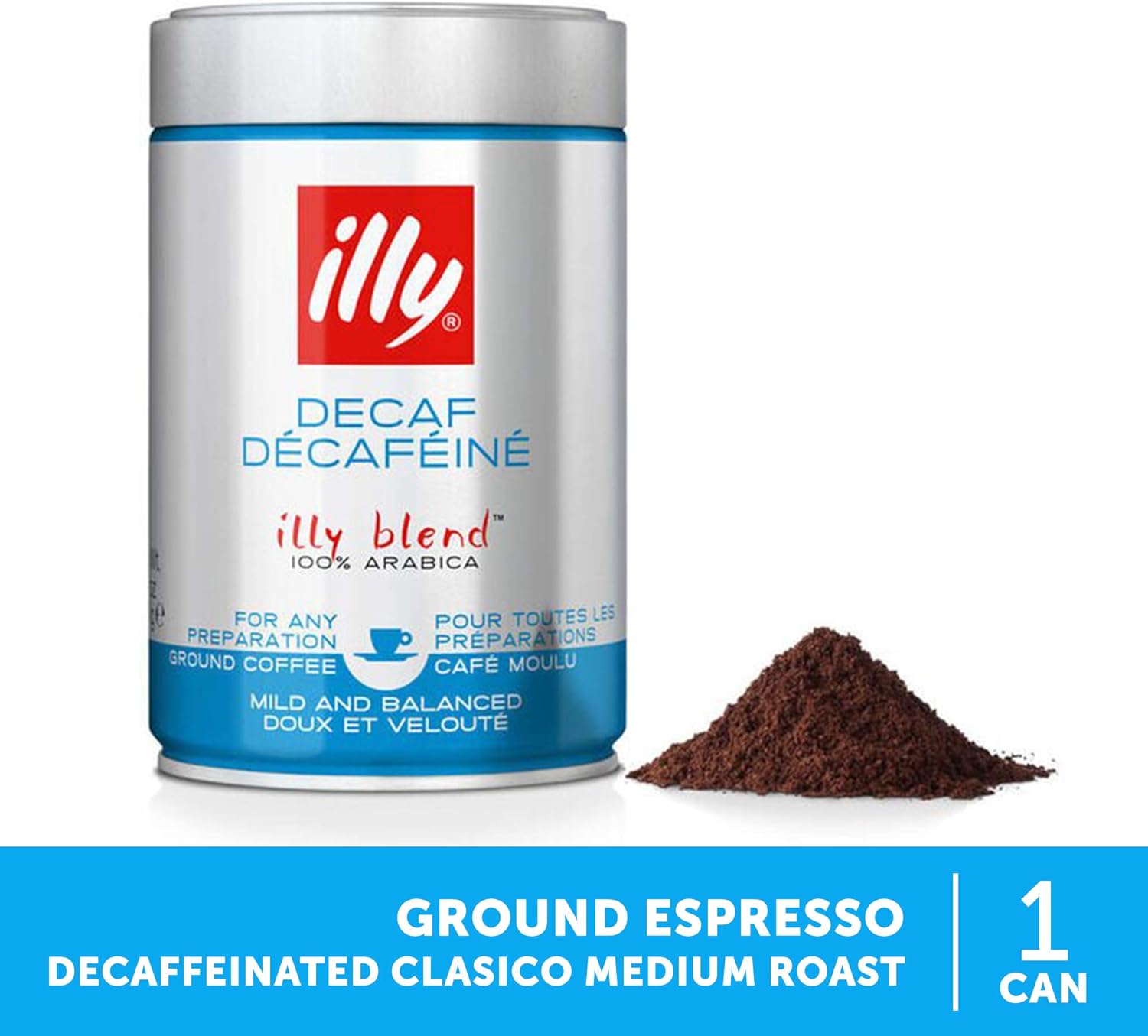 illy Kaffee – Entkoffeinierter gemahlener Kaffee, mittlere Röstung, 100 % Arabica, 250 g 3