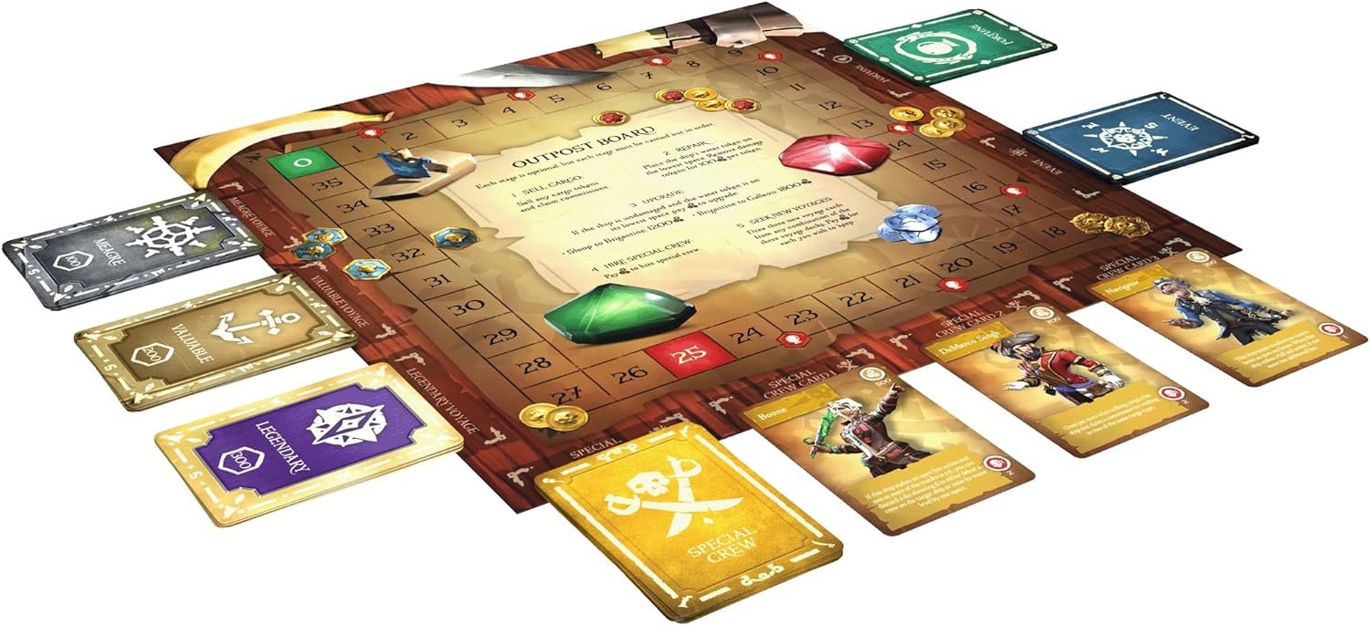 Steamforged Sea of Thieves: Voyage of Legends Board Game (SFSOT-001) 9