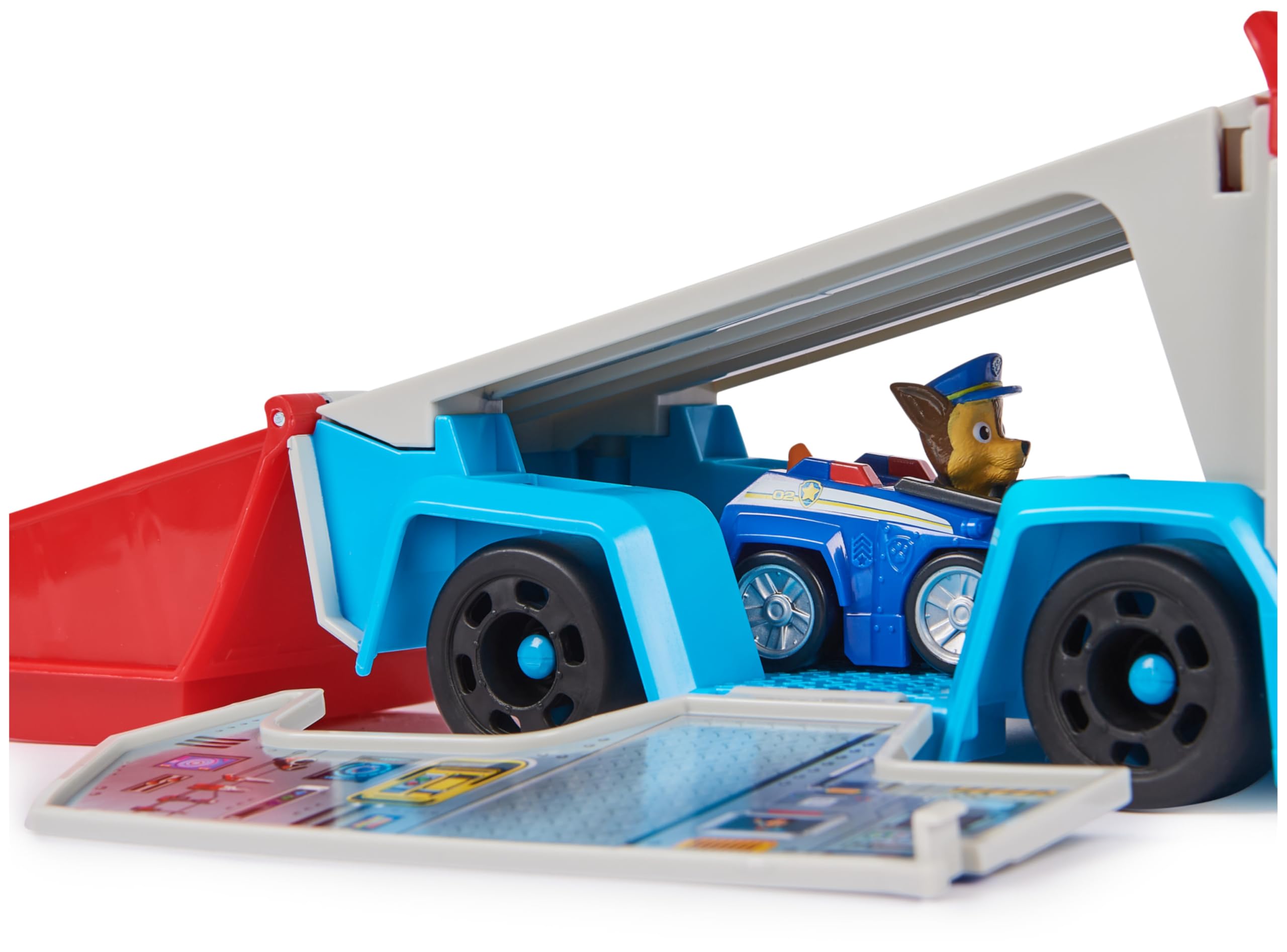 Paw Patrol Pup Squad Patroller Team Vehicle with Chase Racer Toy Lorry | Ages 3-9 | 2 Items 6