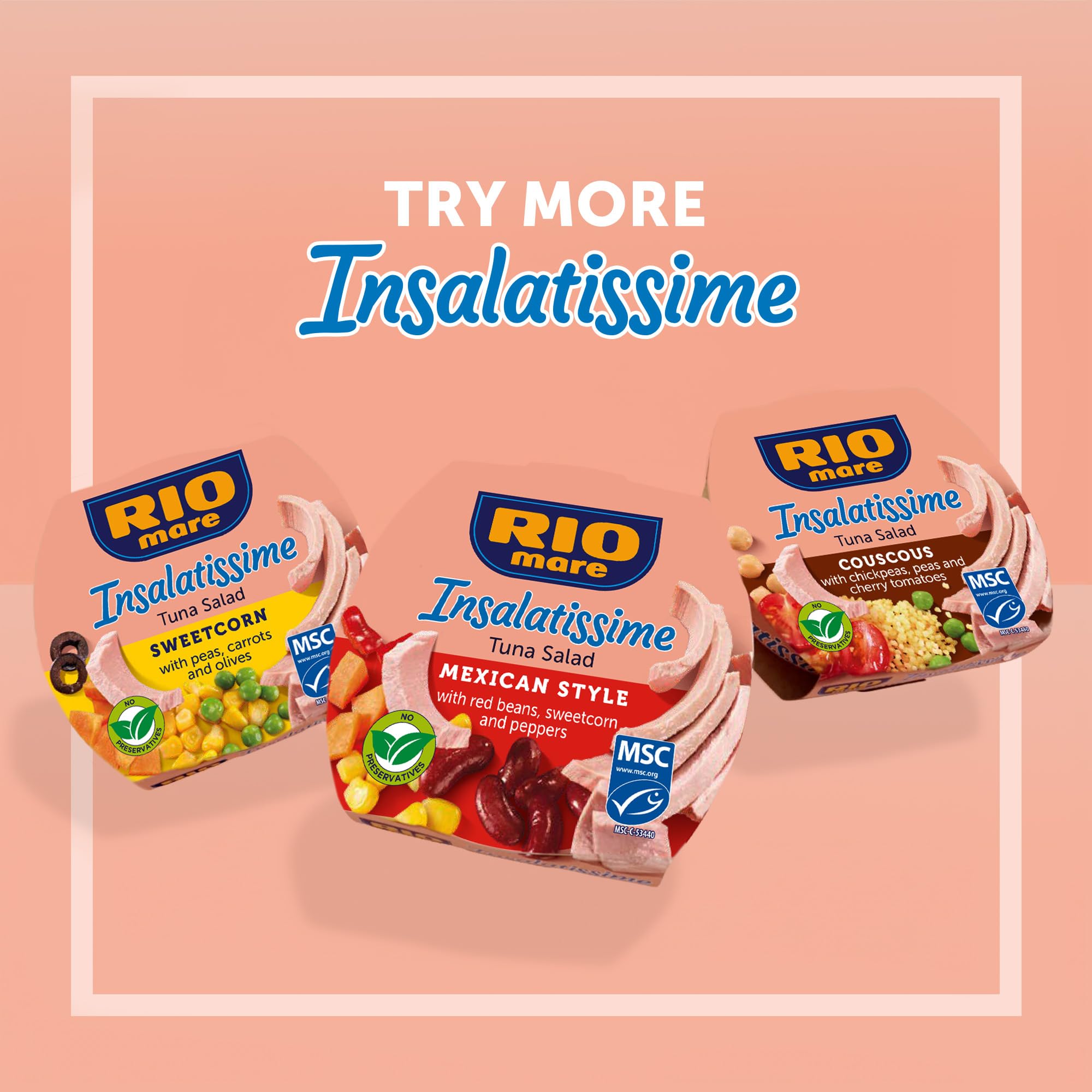 Rio Mare Insalatissime Tuna Salad Mexican Style - Ready to Eat Tuna with Vegetables | 160g 6
