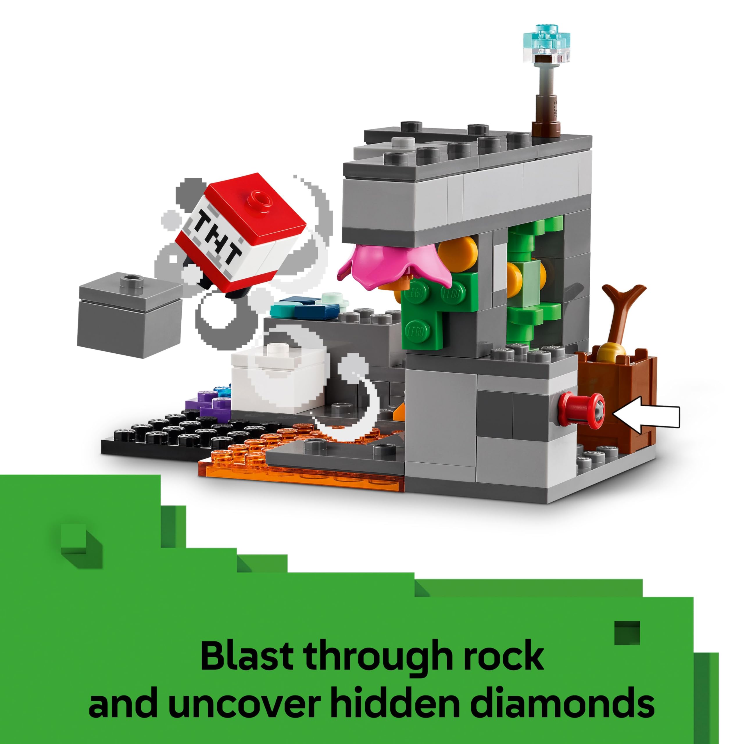 LEGO Minecraft The Warden Encounter Building Set - Interactive Toy for Ages 7+ | Model 21274 3