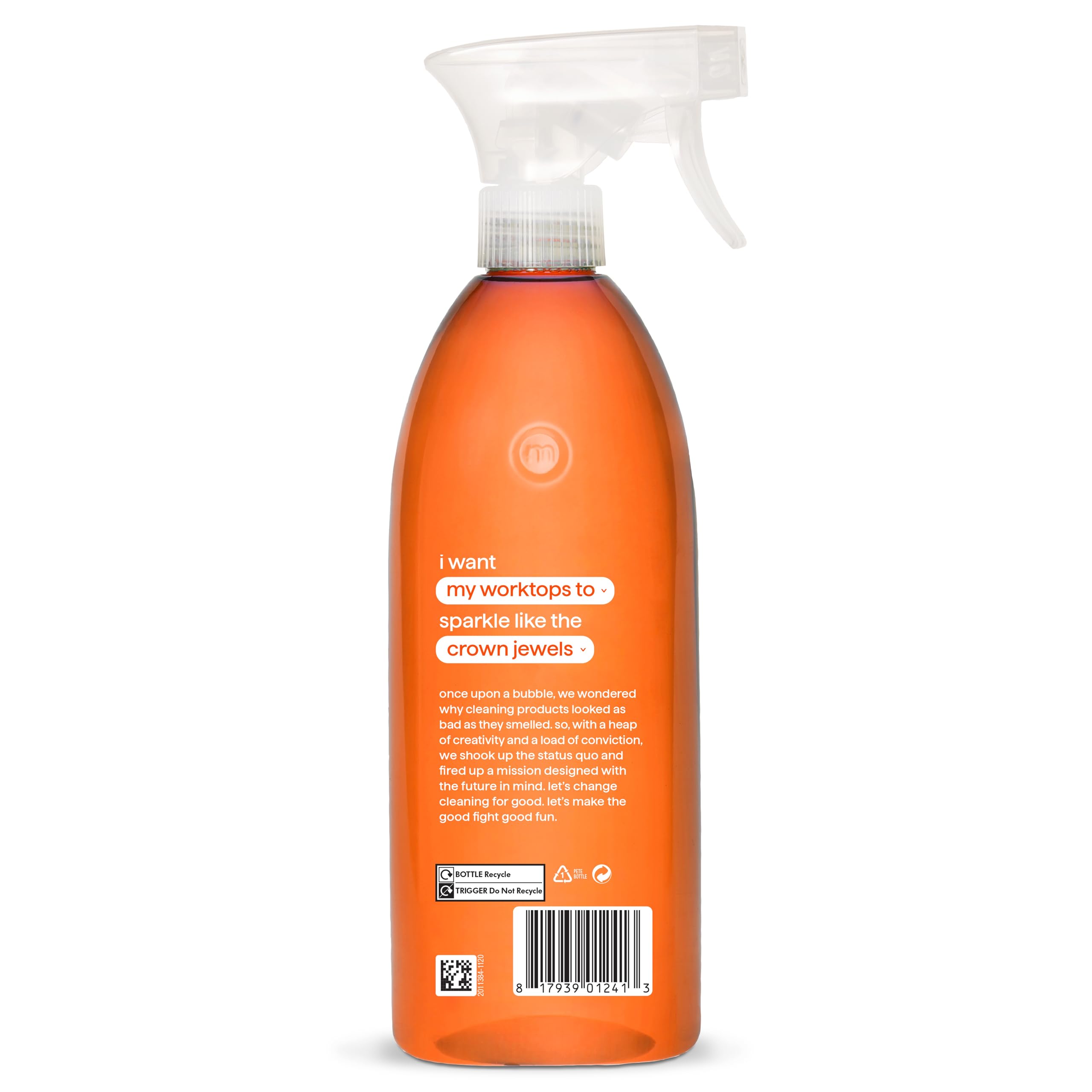 Method Kitchen Cleaner - Citrus Scent, Multi-Purpose, Biodegradable Formula | 828 ml Spray Bottle