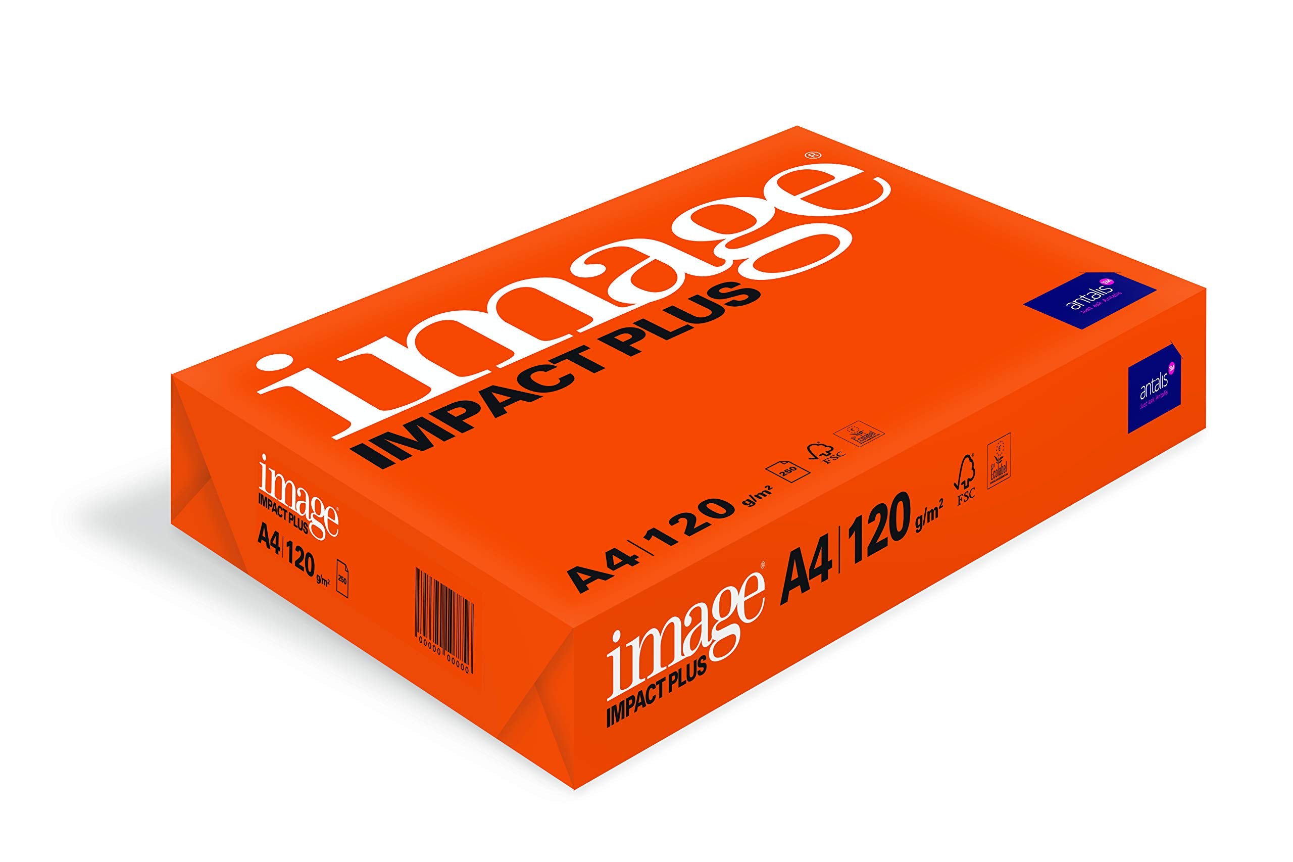 IMAGE Impact Plus Premium Laser Printer Paper - 120gsm A4 White | 250 Sheets | Ultra Smooth