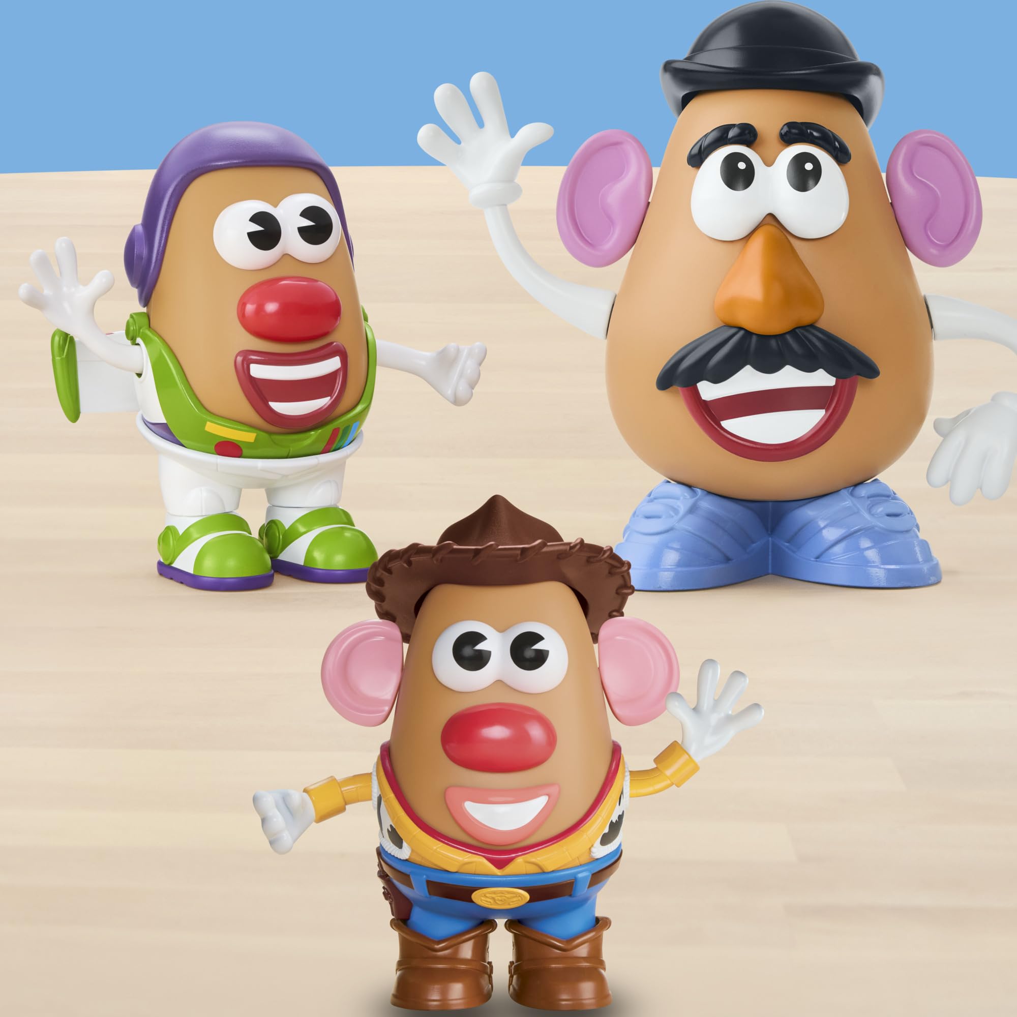 Mr. Potato Head Toy Story Woody Tater Set with 1 Potato Body and 12 Accessories | Ages 2+ 8