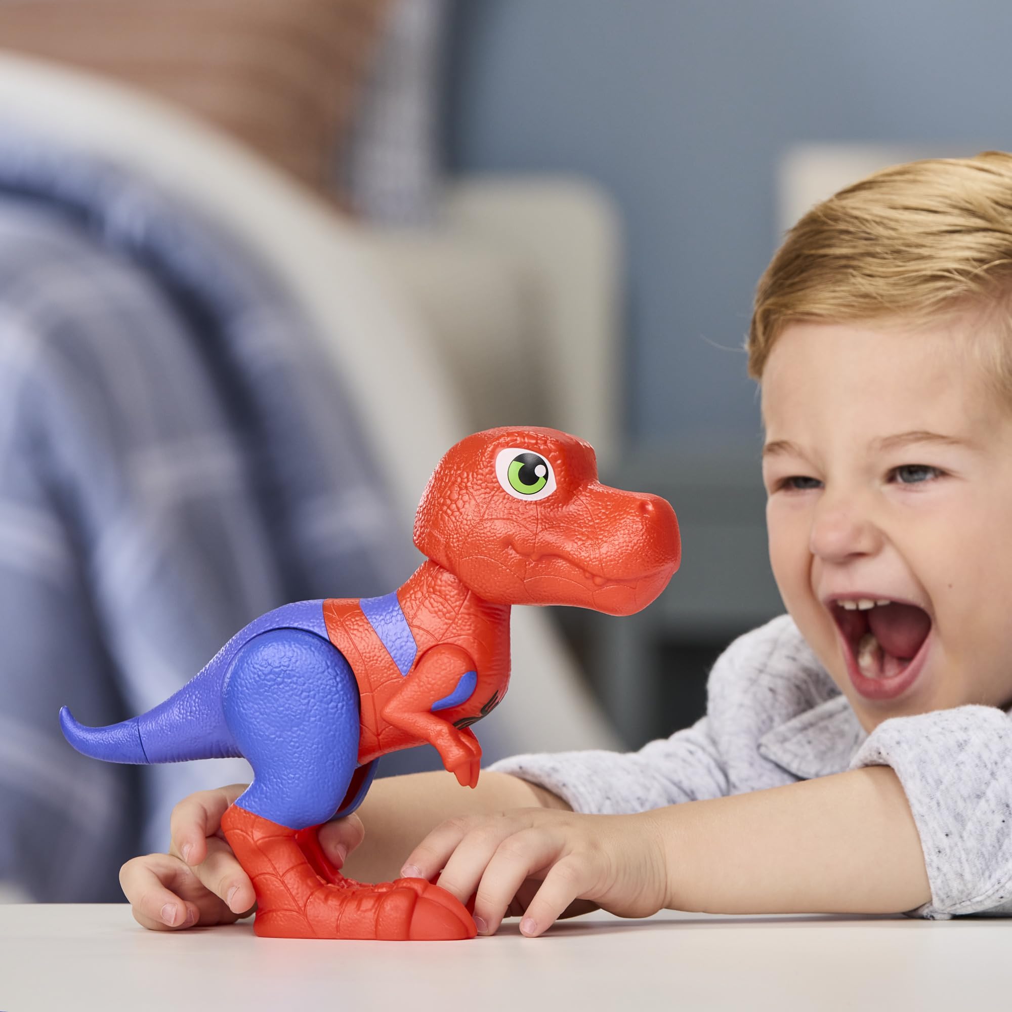 Marvel Spidey and His Amazing Friends Spidey-Rex Supersized Action Figure - 9 Inch Poseable Toy for Ages 3+ 5