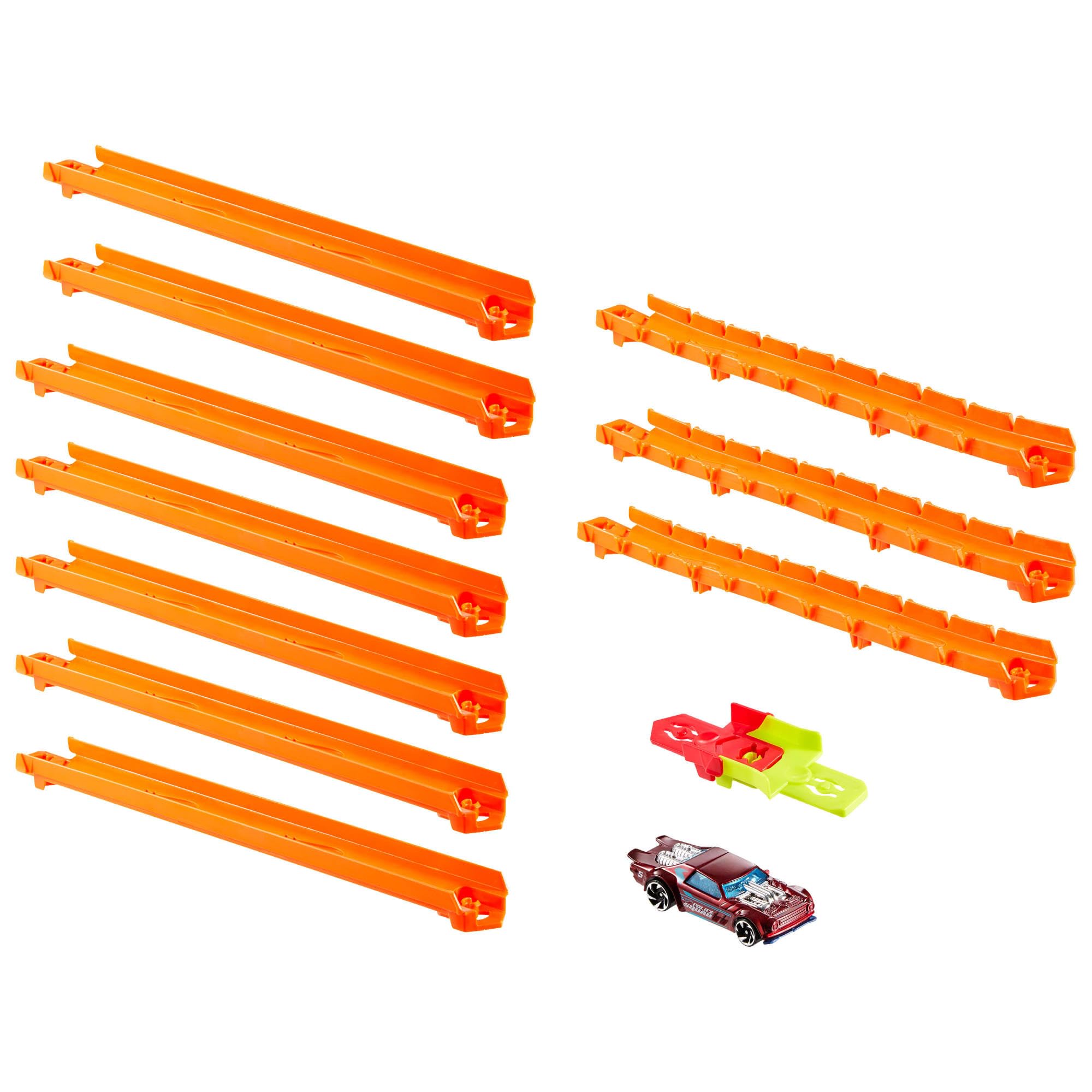 Hot Wheels Track Creator Starter Pack - 10 Feet Track | Includes 1:64 Car | Ages 3+ | Model JDW43 3