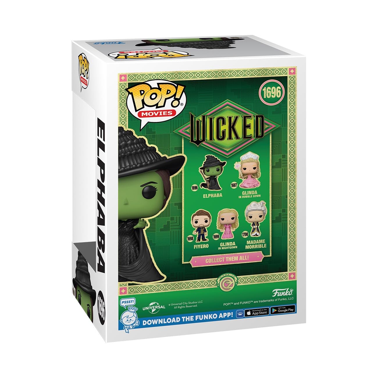 Funko POP! Movies: Wicked - Elphaba Vinyl Figure | 3.75-inch | Model 79747 3
