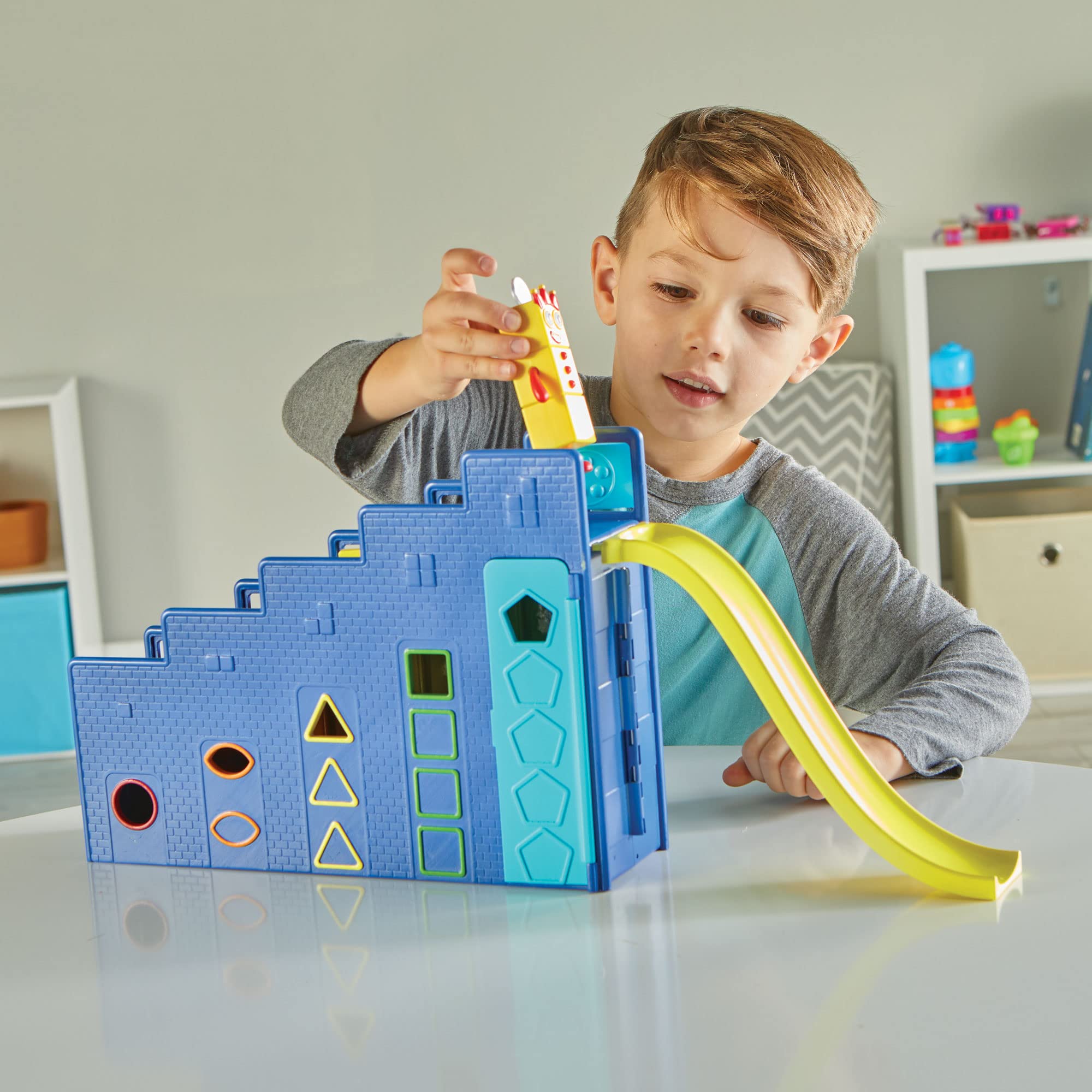 Learning Resources Numberblocks Step Squad Mission Headquarters Deluxe Playset | Ages 3+ | Includes Numberblock Three 8